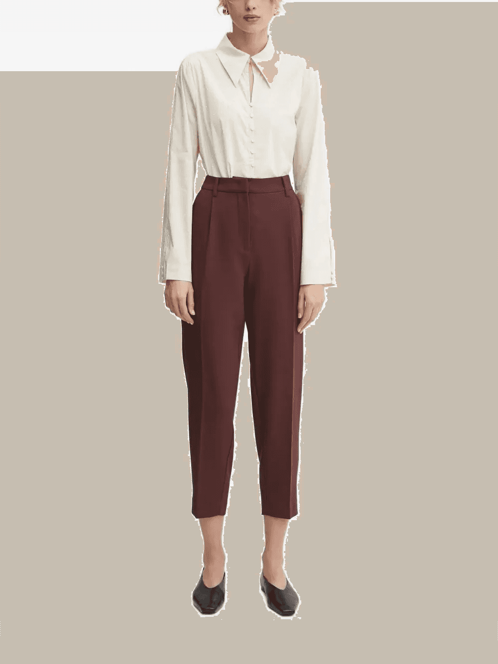 embellished wide-cuff shirt - Image 1