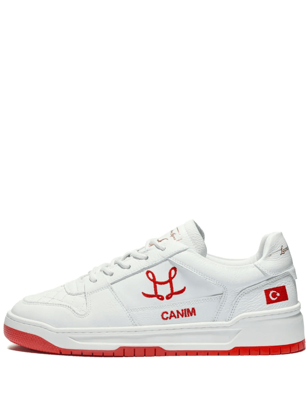 Tony embroidered-logo sneakers - Image 1
