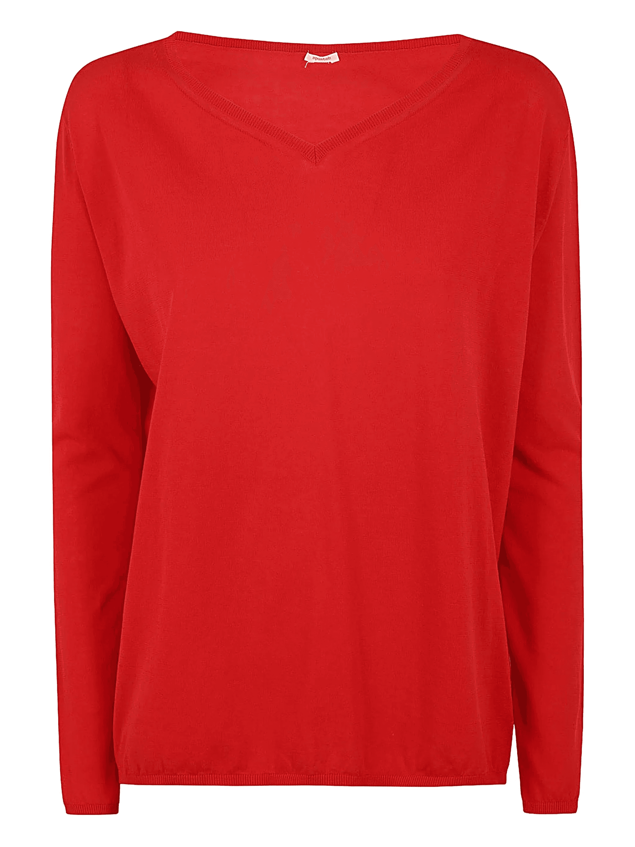 V-neck long-sleeve top - Image 1