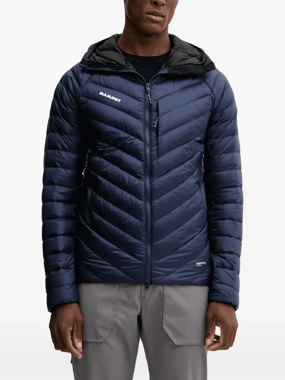 quilted-pattern padded jacket - Image 1