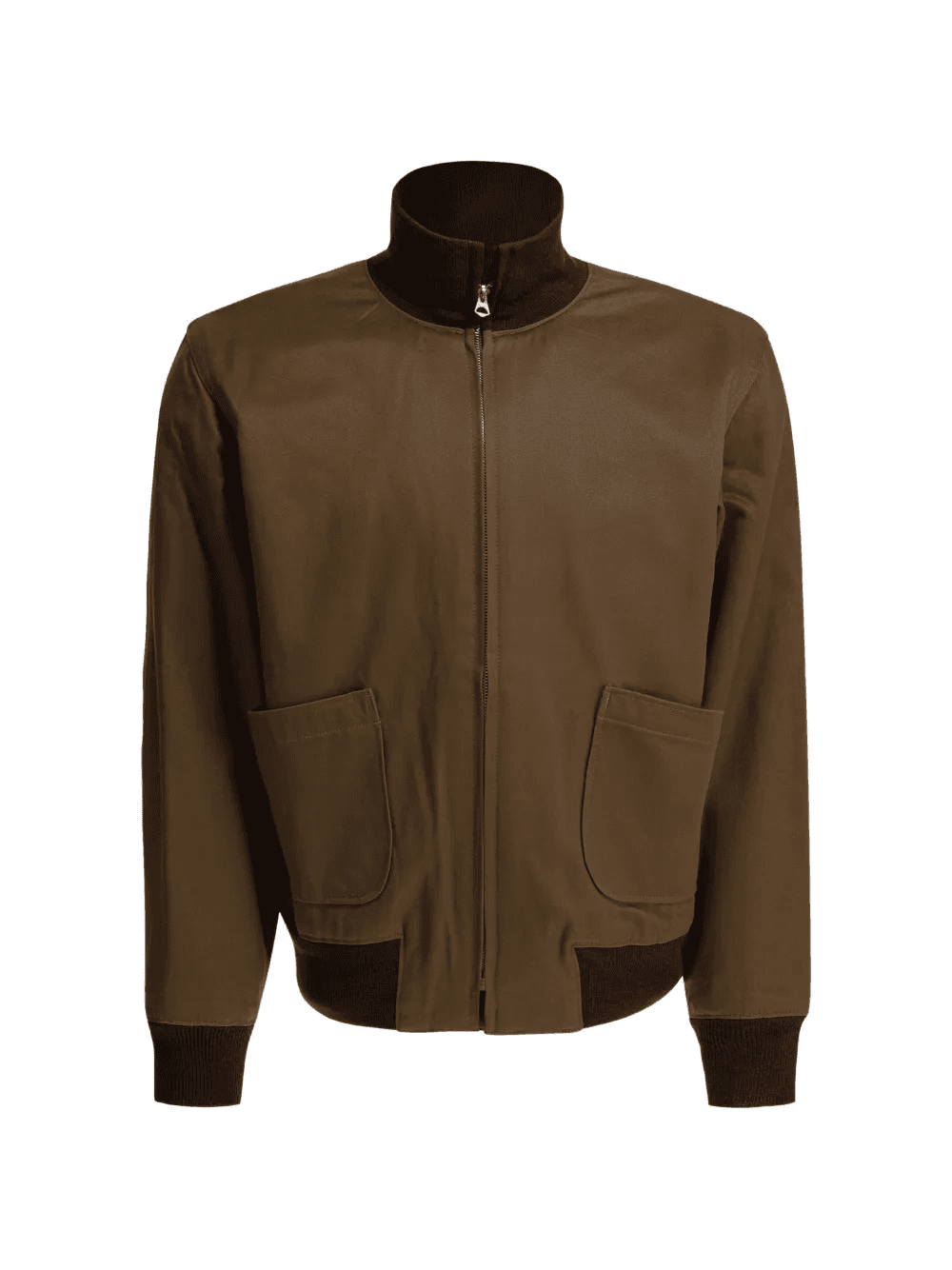 patch-pocket bomber jacket - Image 1
