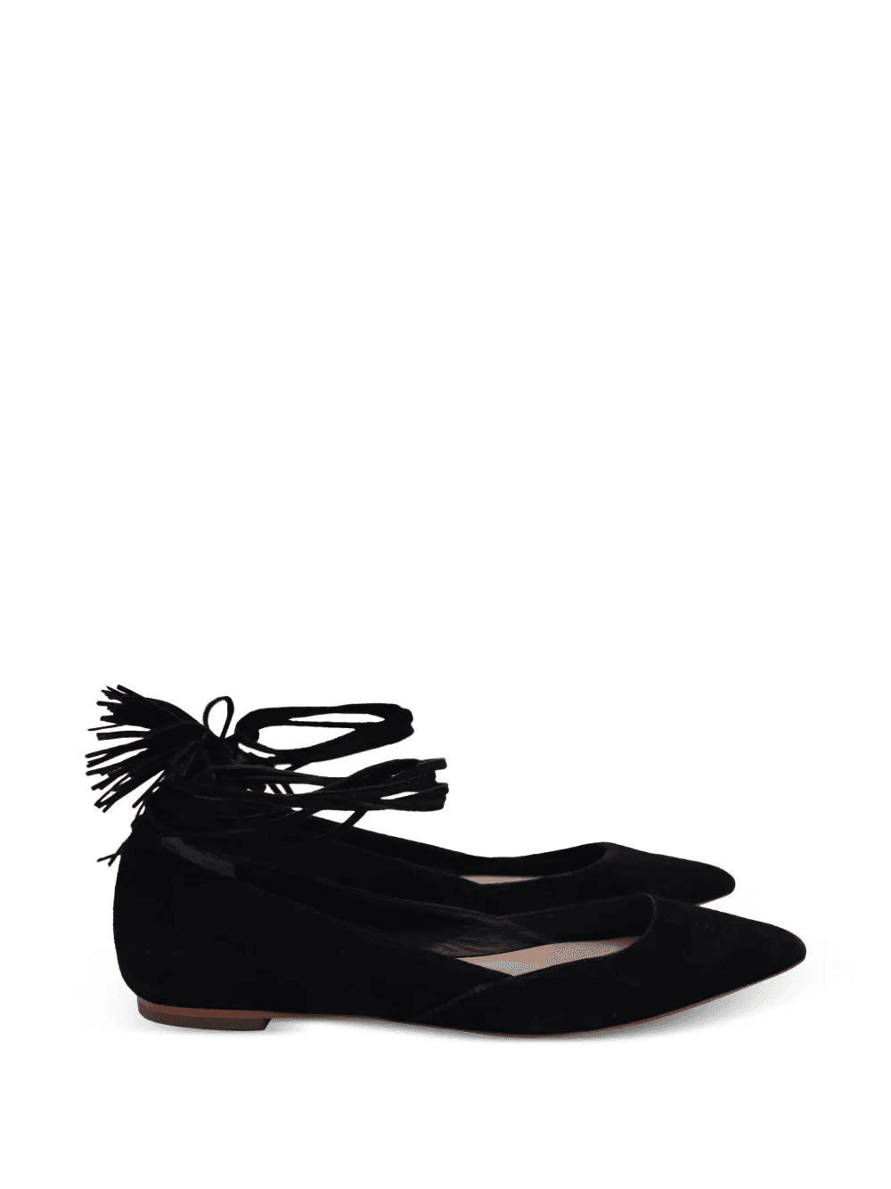 pointed-toe ballerina shoes - Image 1
