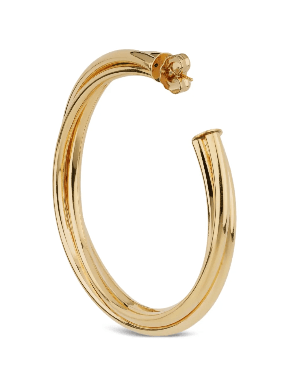 Atik twisted hoop earrings - Image 1