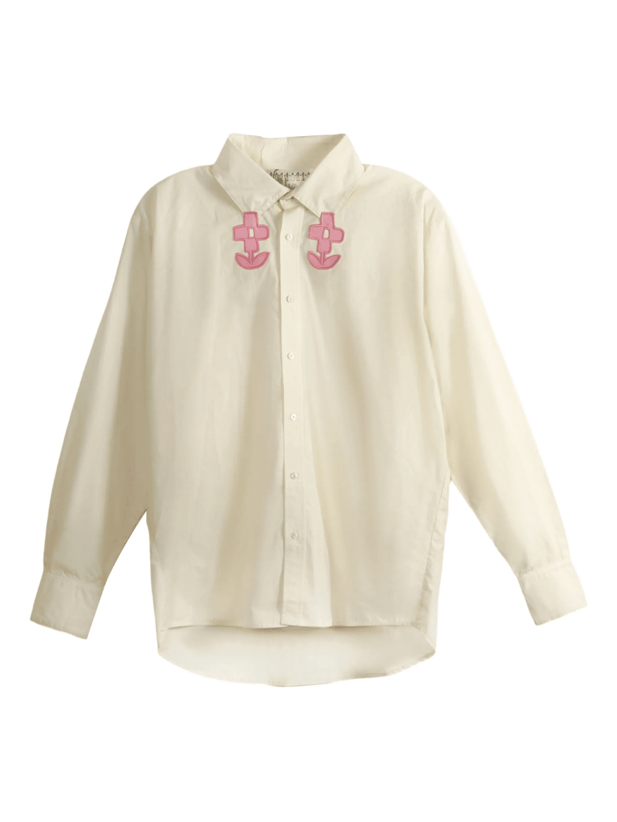Joan floral-embroidered shirt - Image 1