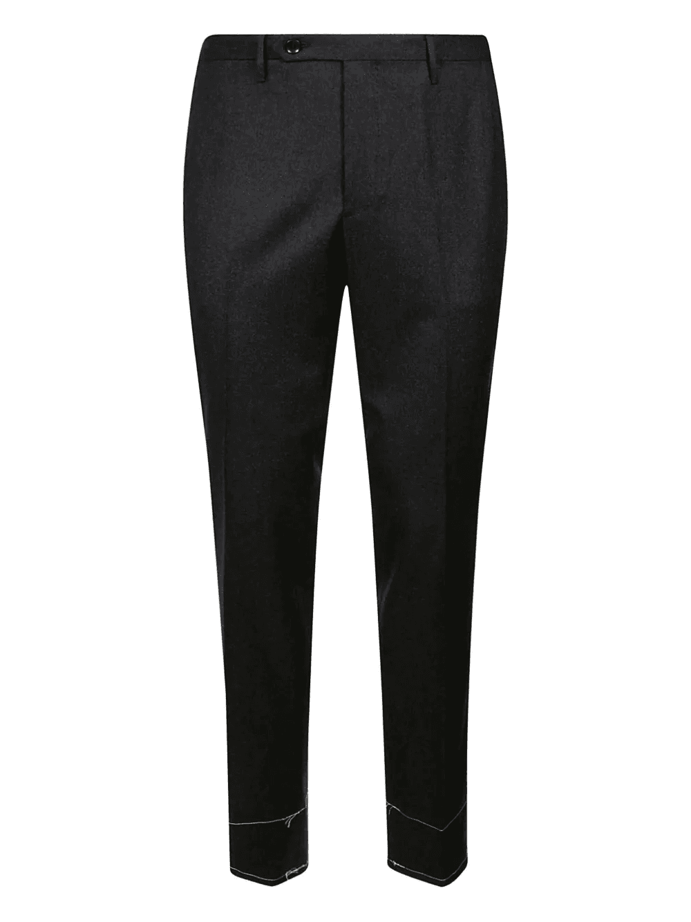 wool straight-leg trousers - Image 1