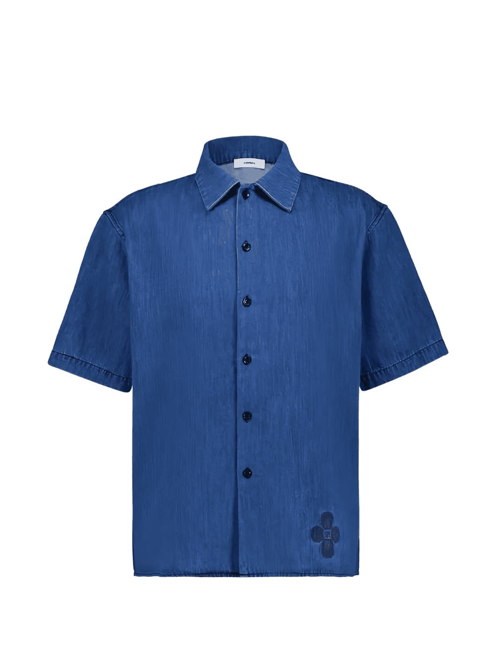 striped denim shirt - Image 1