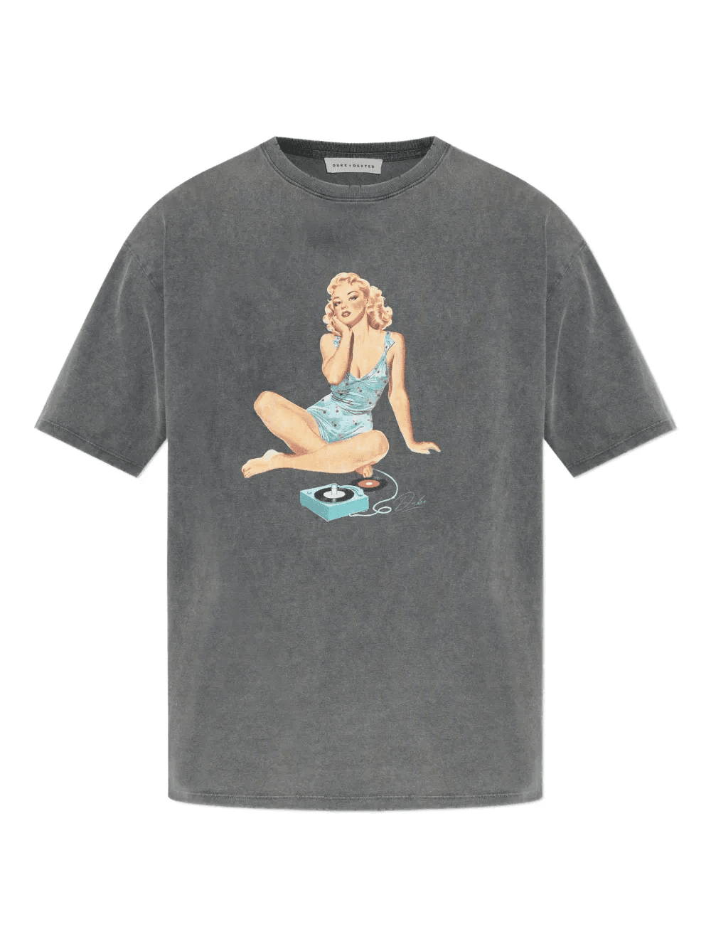 Pin Up Washed graphic T-shirt - Image 1