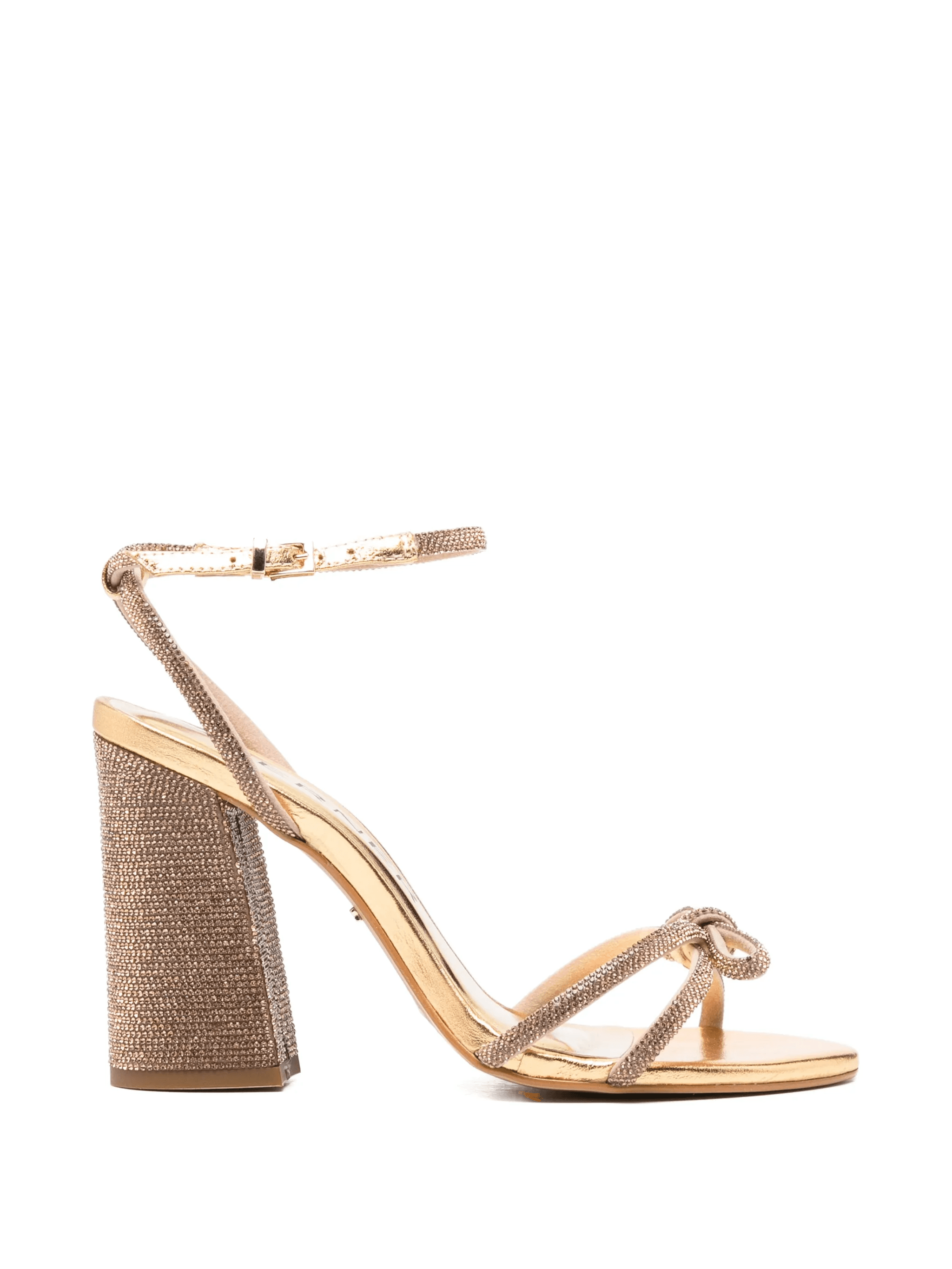 bow-upper heeled sandals - Image 1