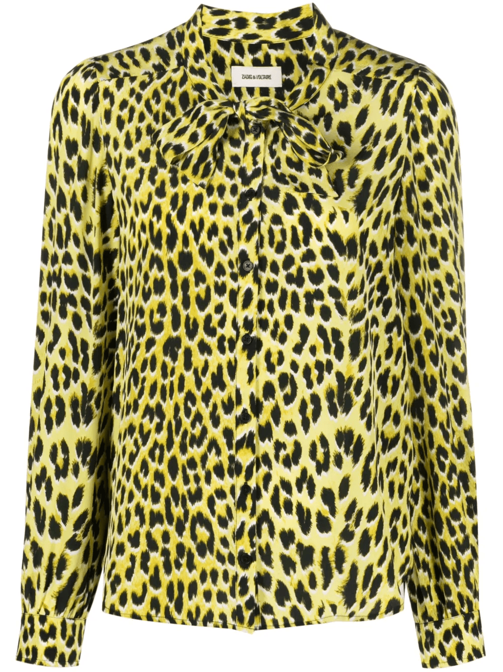Taos leopard-print silk shirt - Image 1