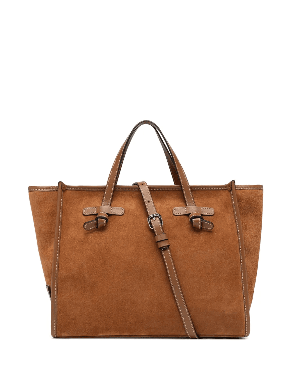 Miss Marcella 32 suede tote bag - Image 1