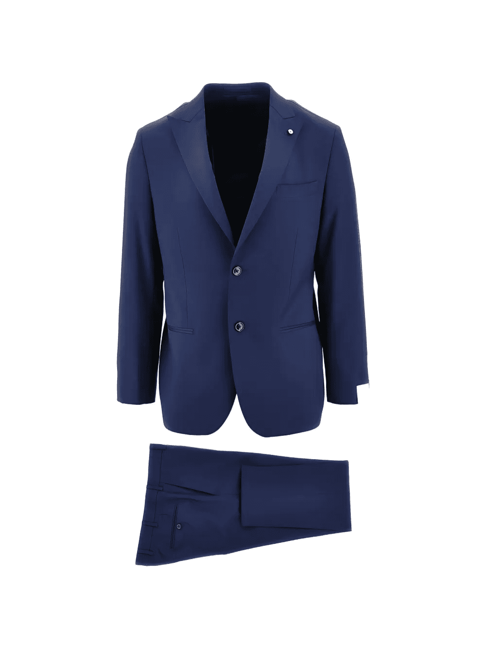 single-breasted wool suit - Image 1