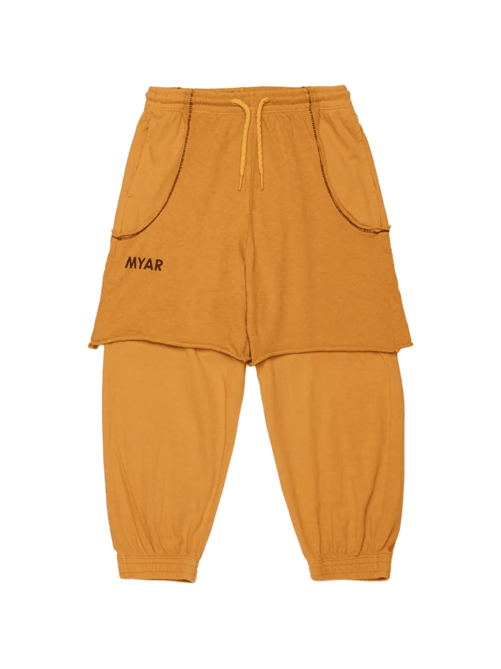 layered track pants - Image 1
