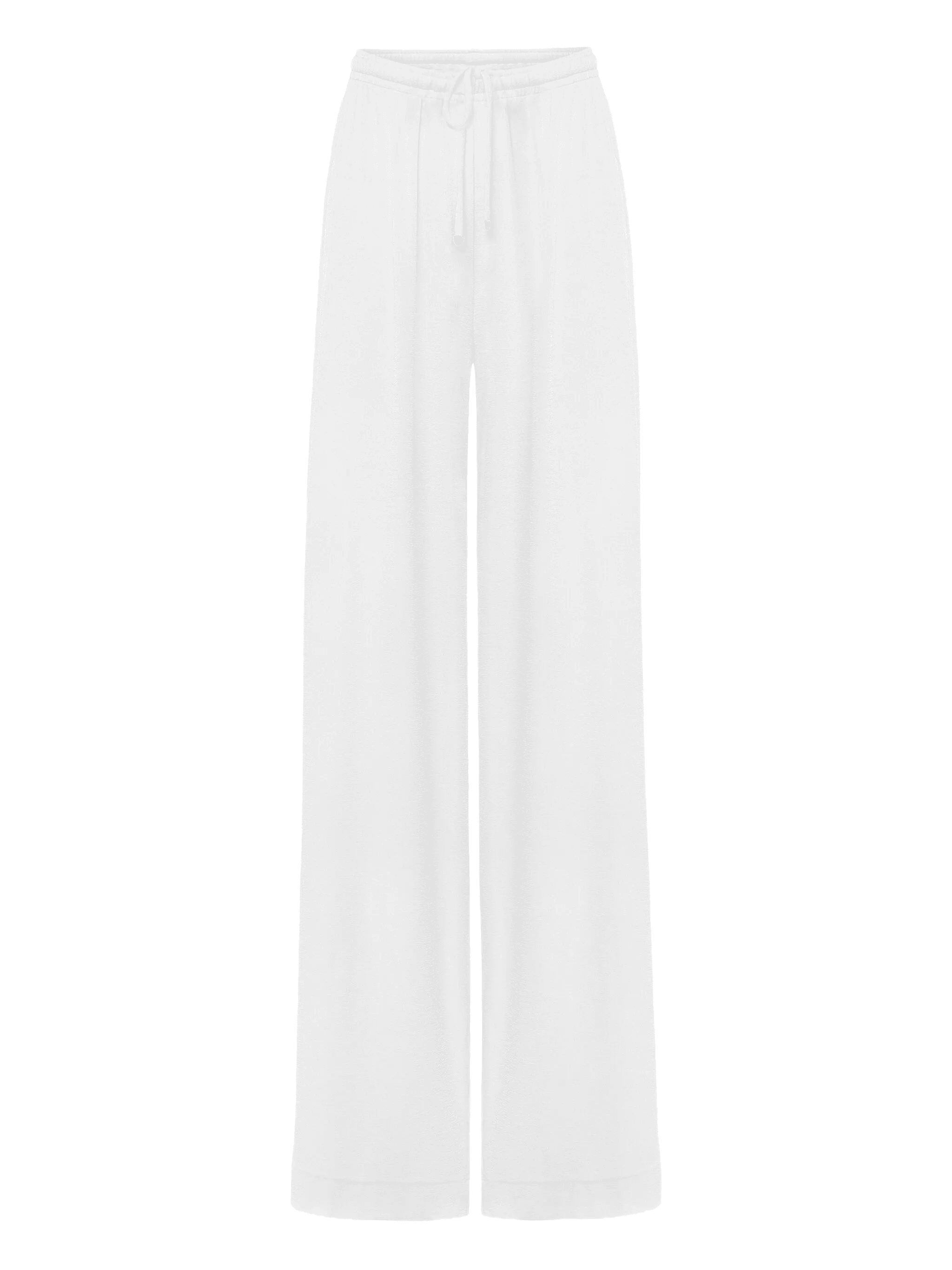 high-waisted palazzo trousers - Image 1