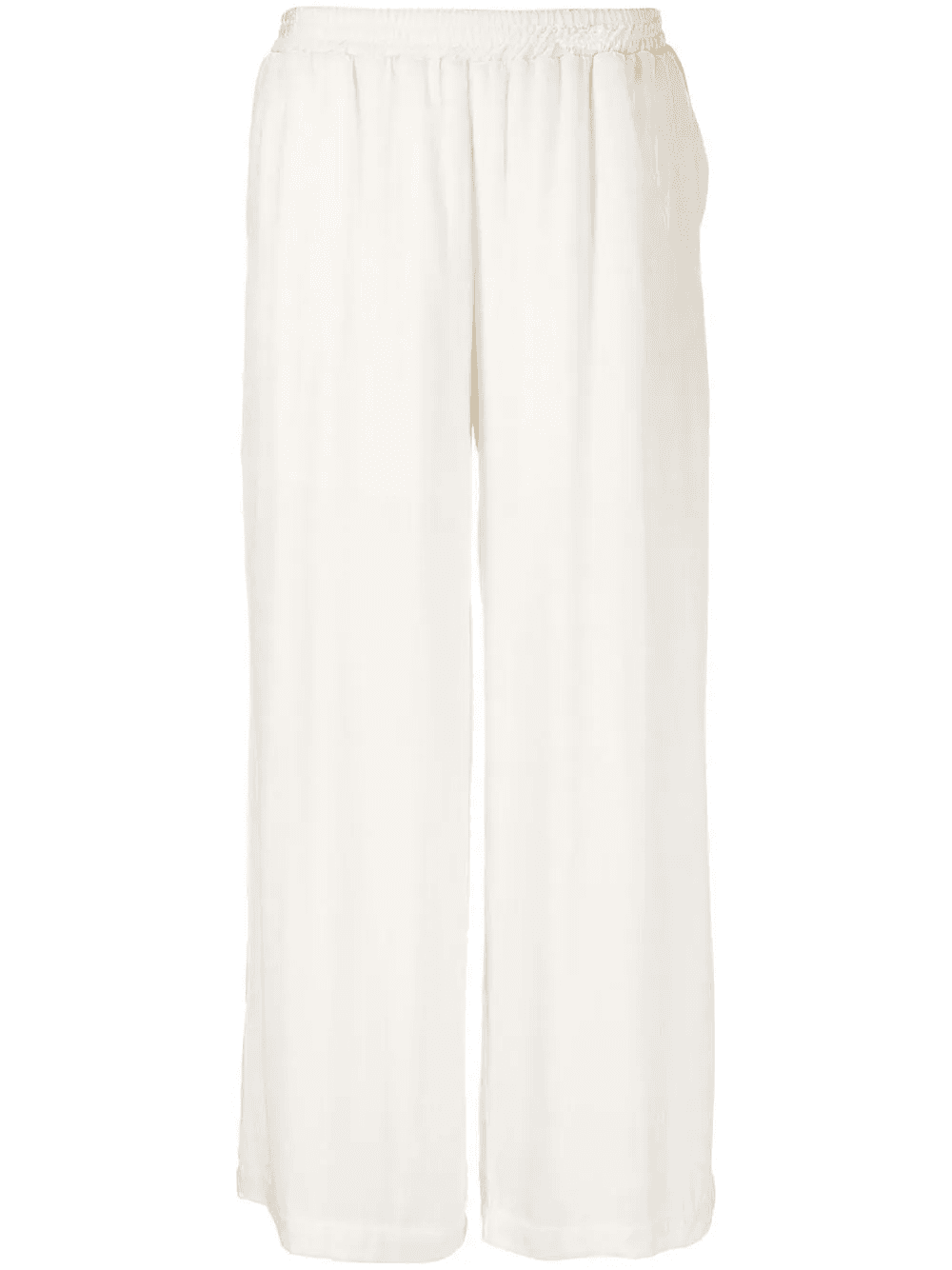wide-leg velvet trousers - Image 1