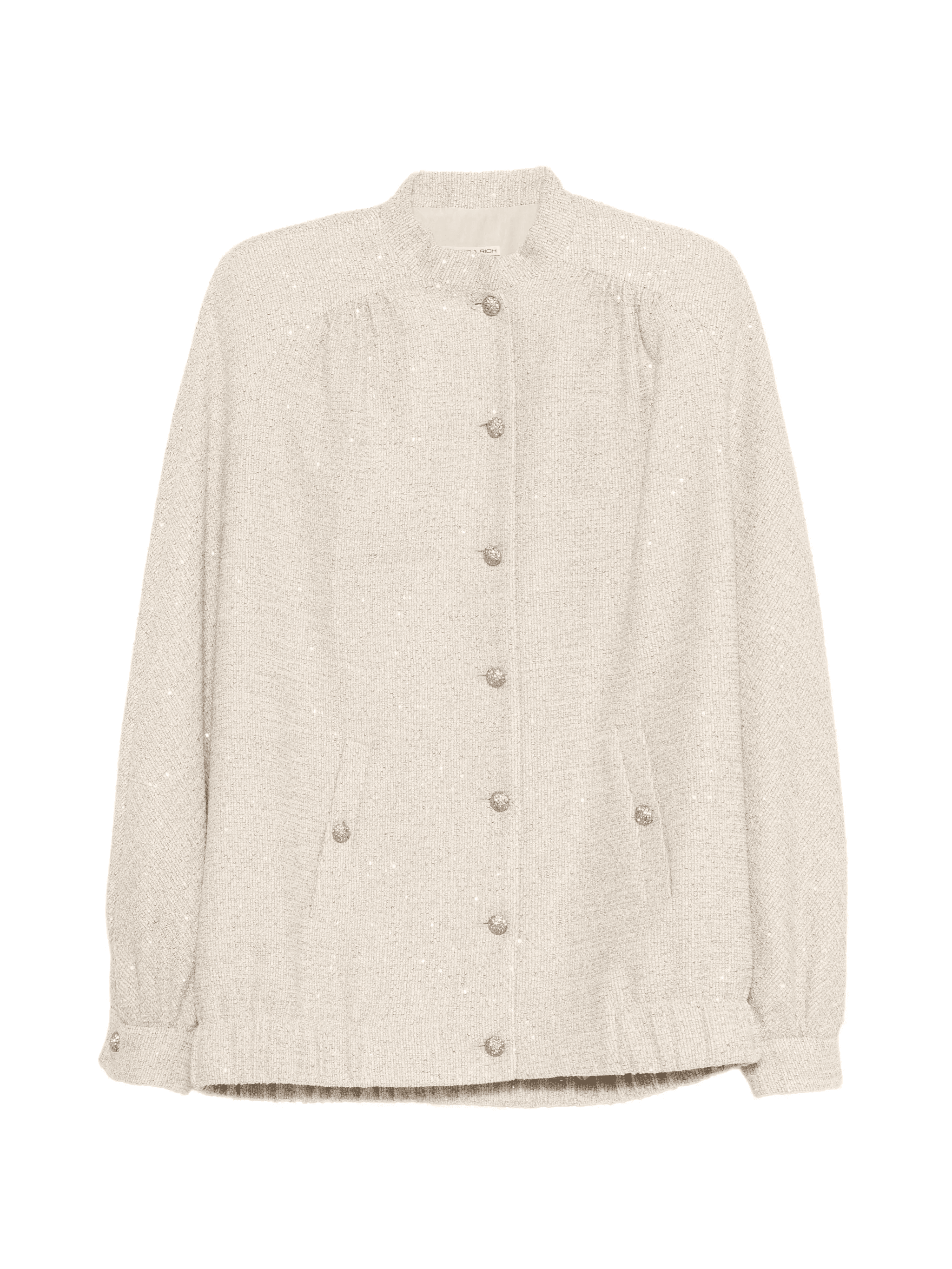buttoned embellished jacket - Image 1