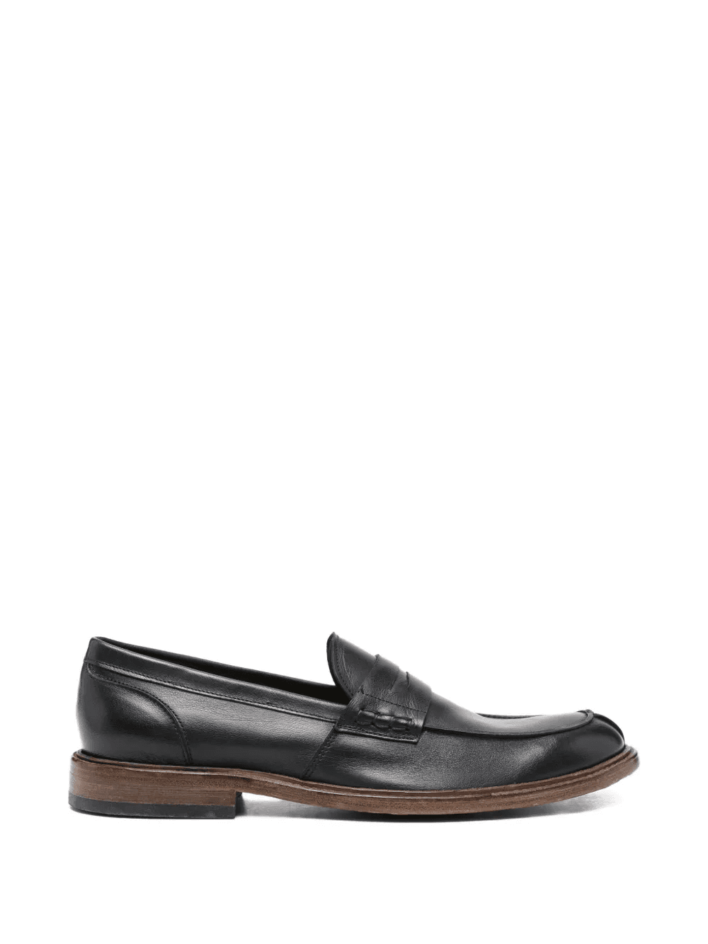 penny leather loafers - Image 1