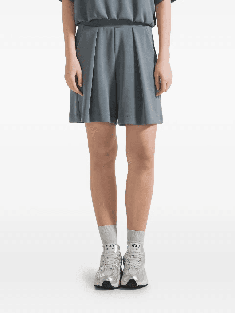pleated shorts - Image 1