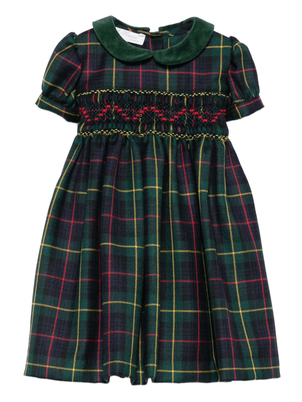 plaid-pattern dress - Image 1