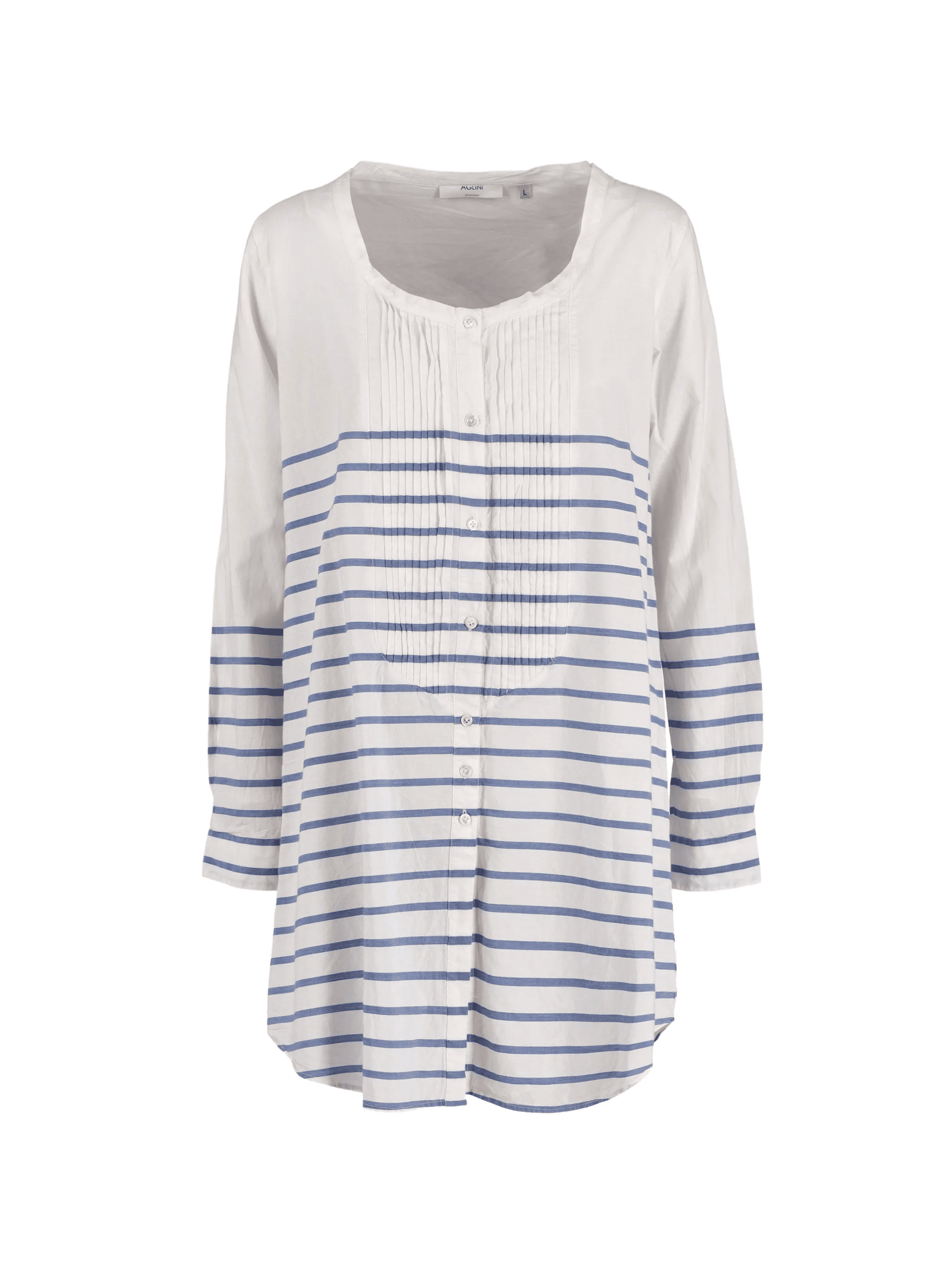 striped shirt dress - Image 1