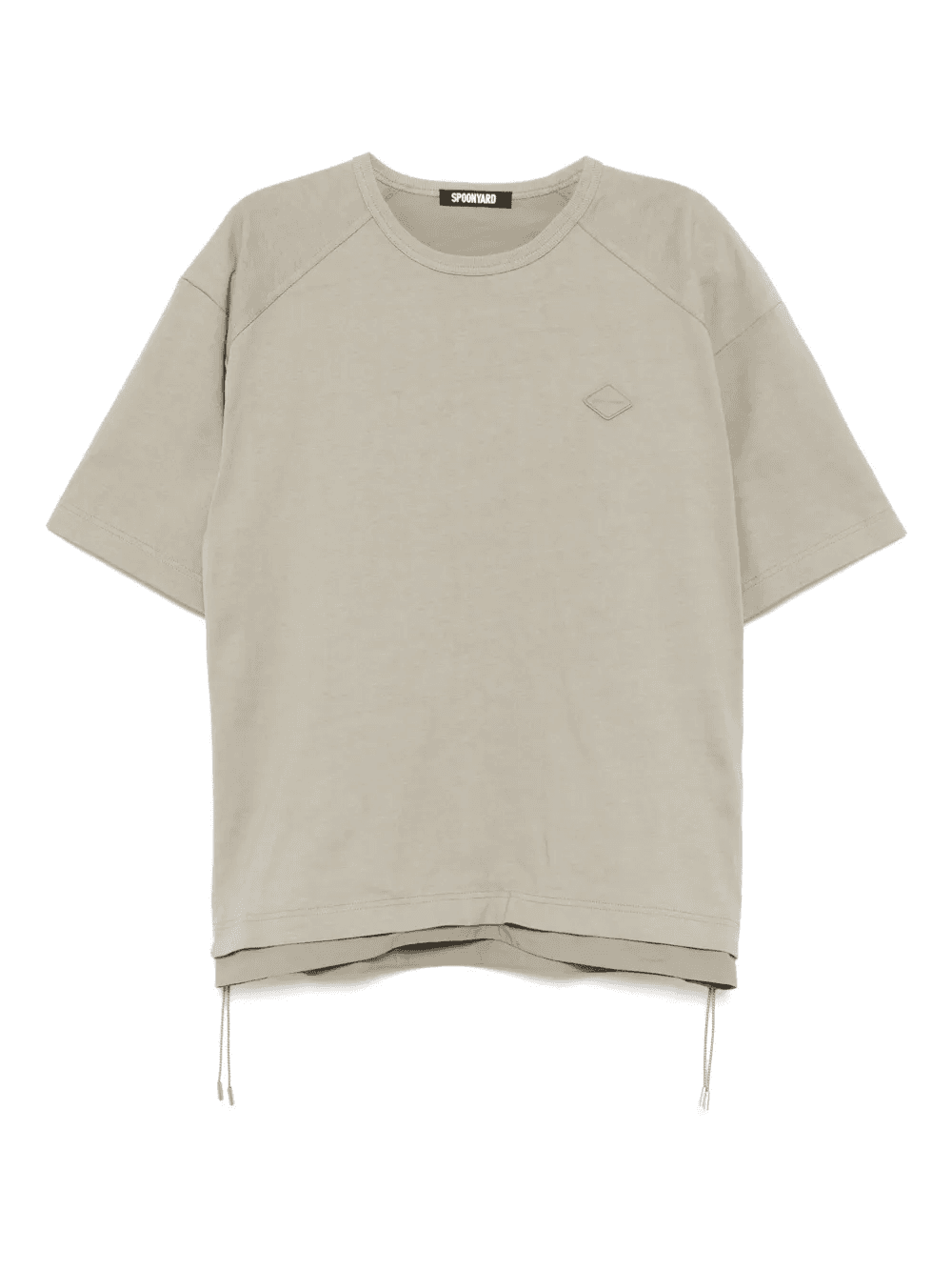 side lace-up T-shirt - Image 1