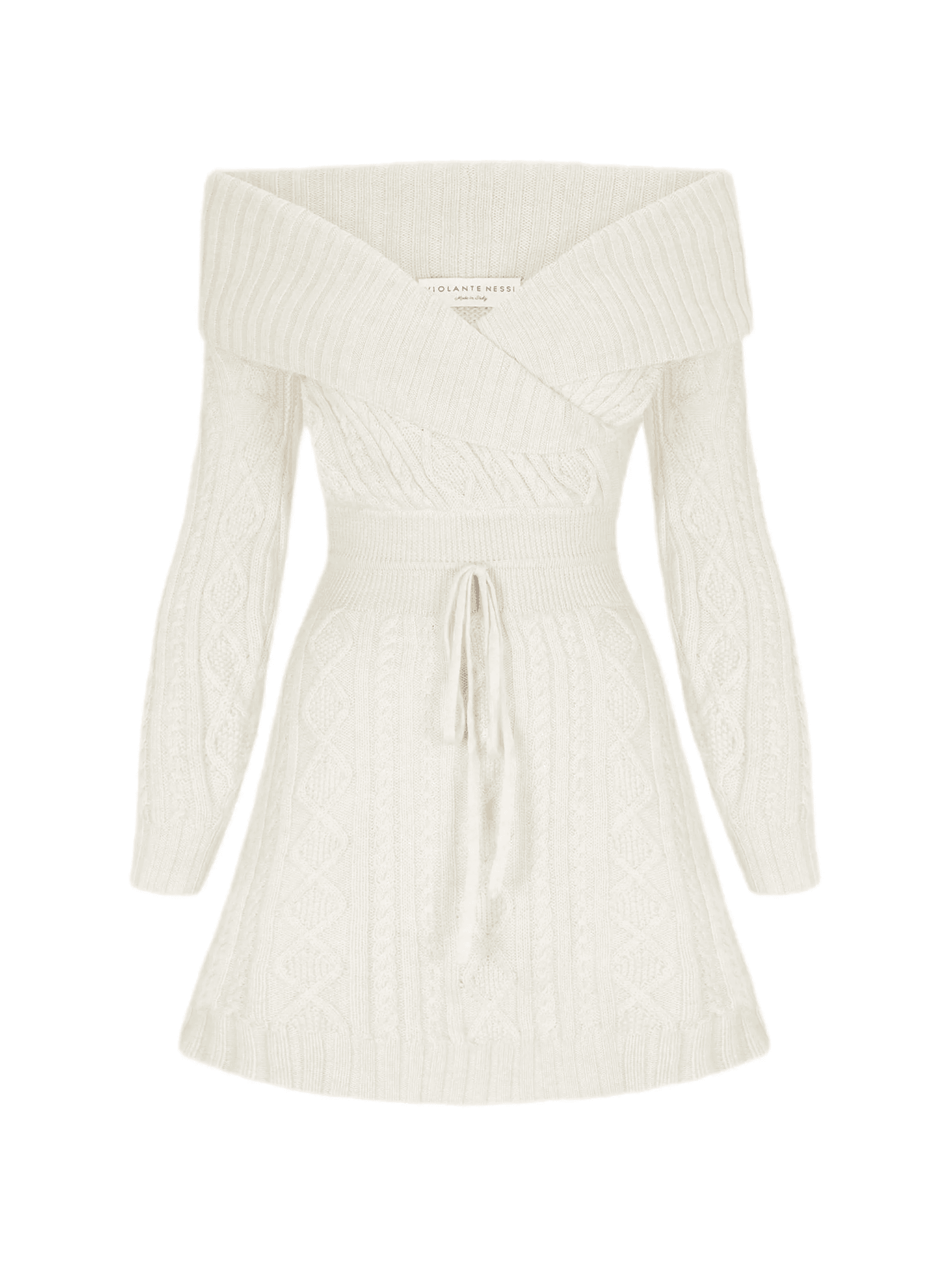 Victorie off-shoulder mini dress - Image 1