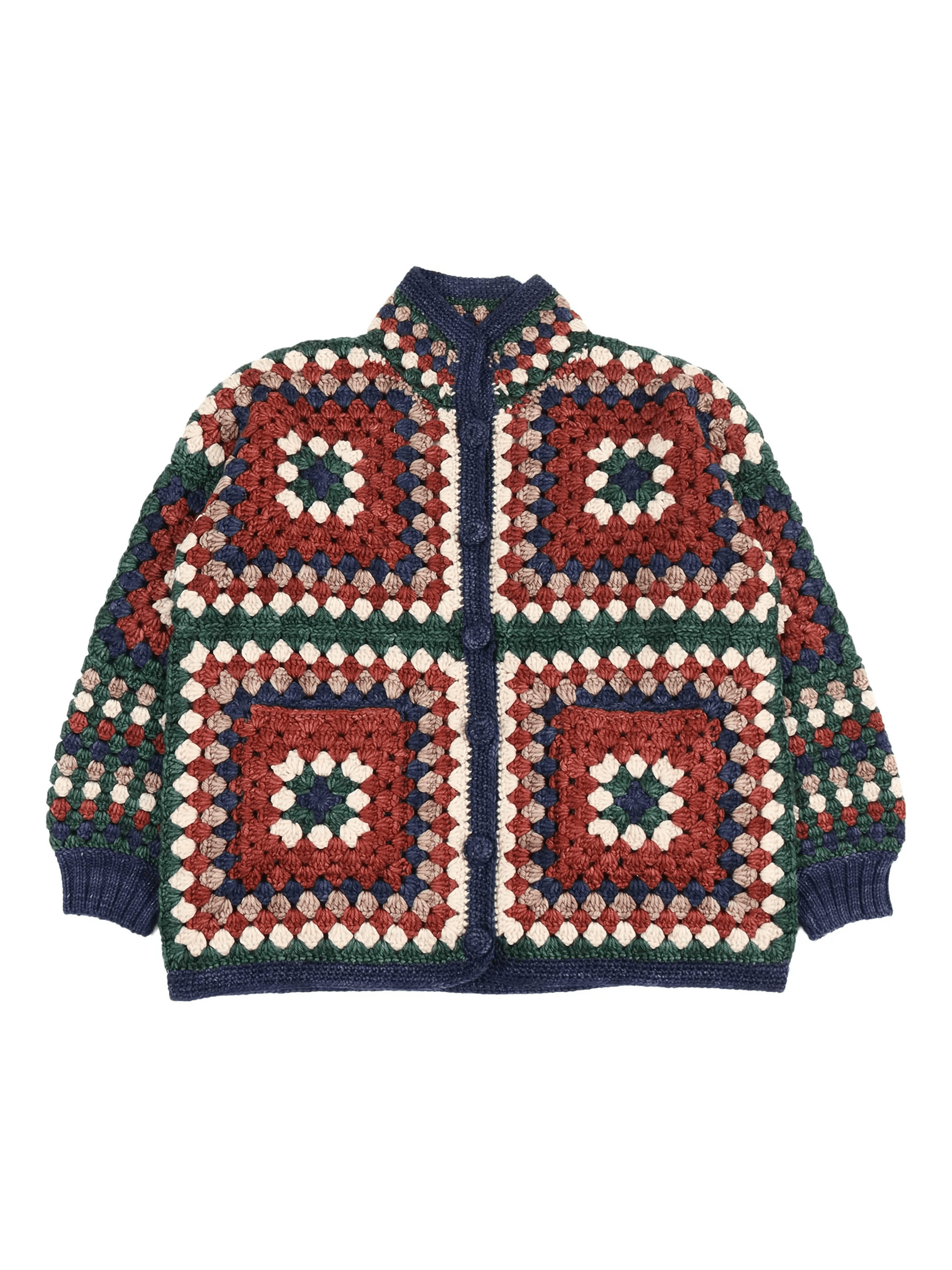 crochet-square jacket - Image 1