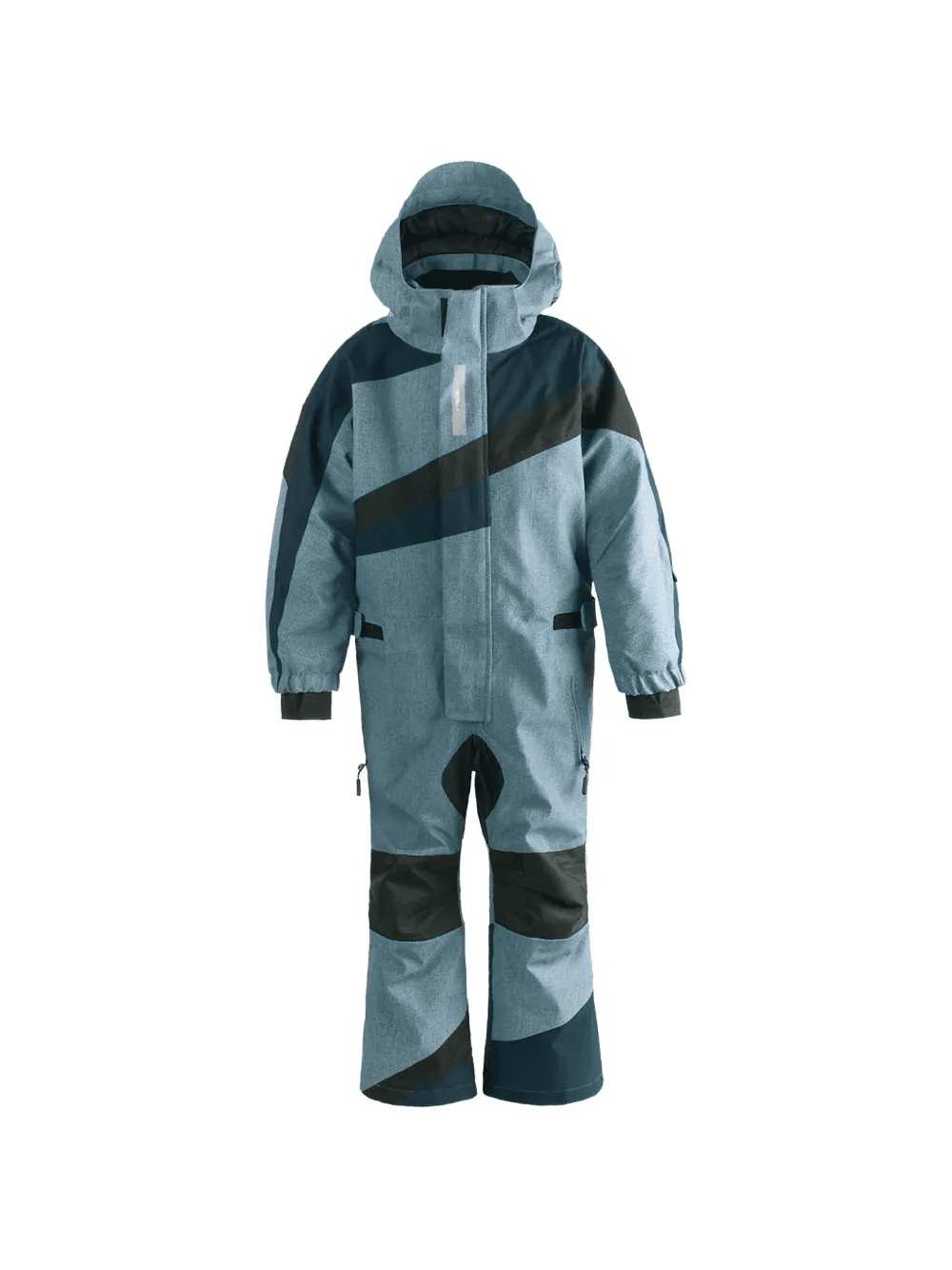 hooded block playsuit - Image 1