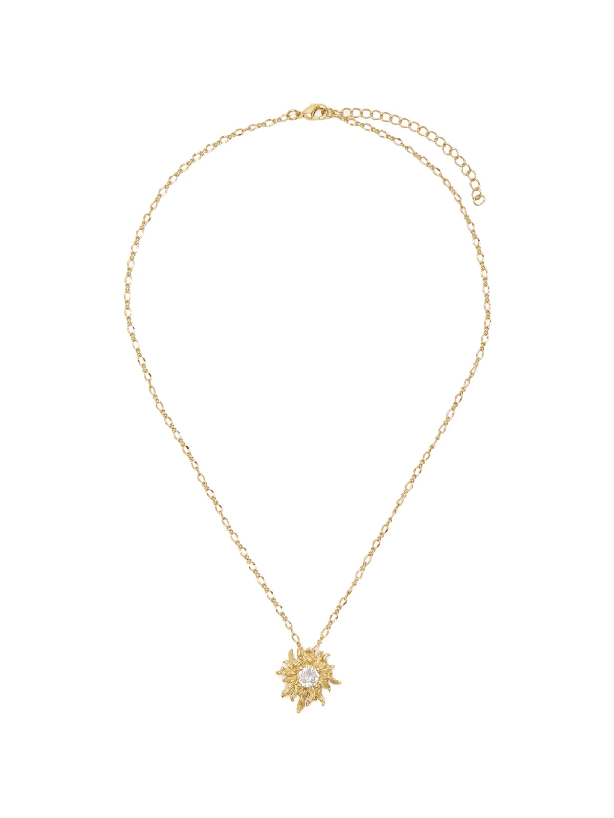 Sunburst sun-pendant necklaces - Image 1