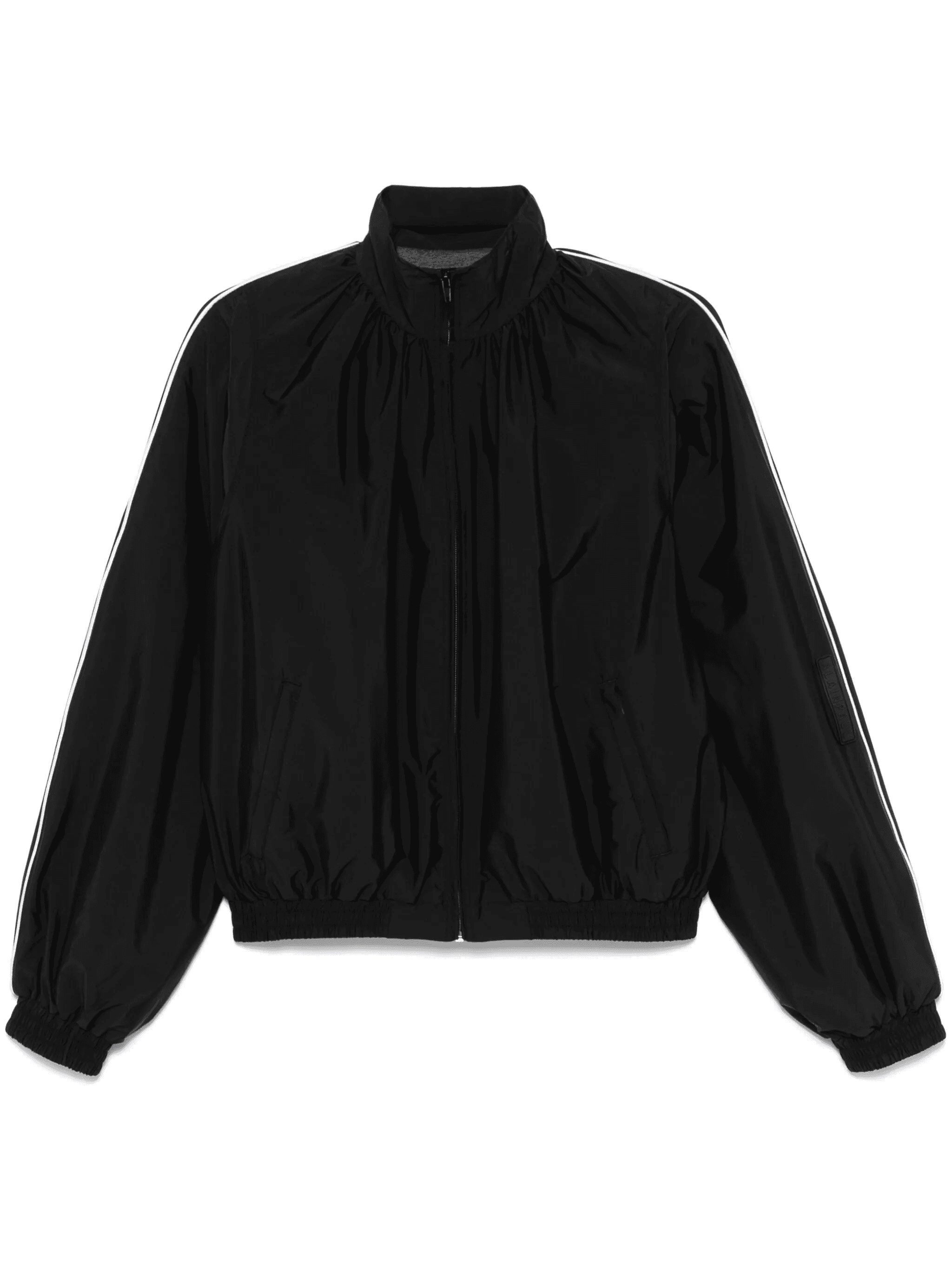 gathered-neck jacket - Image 1