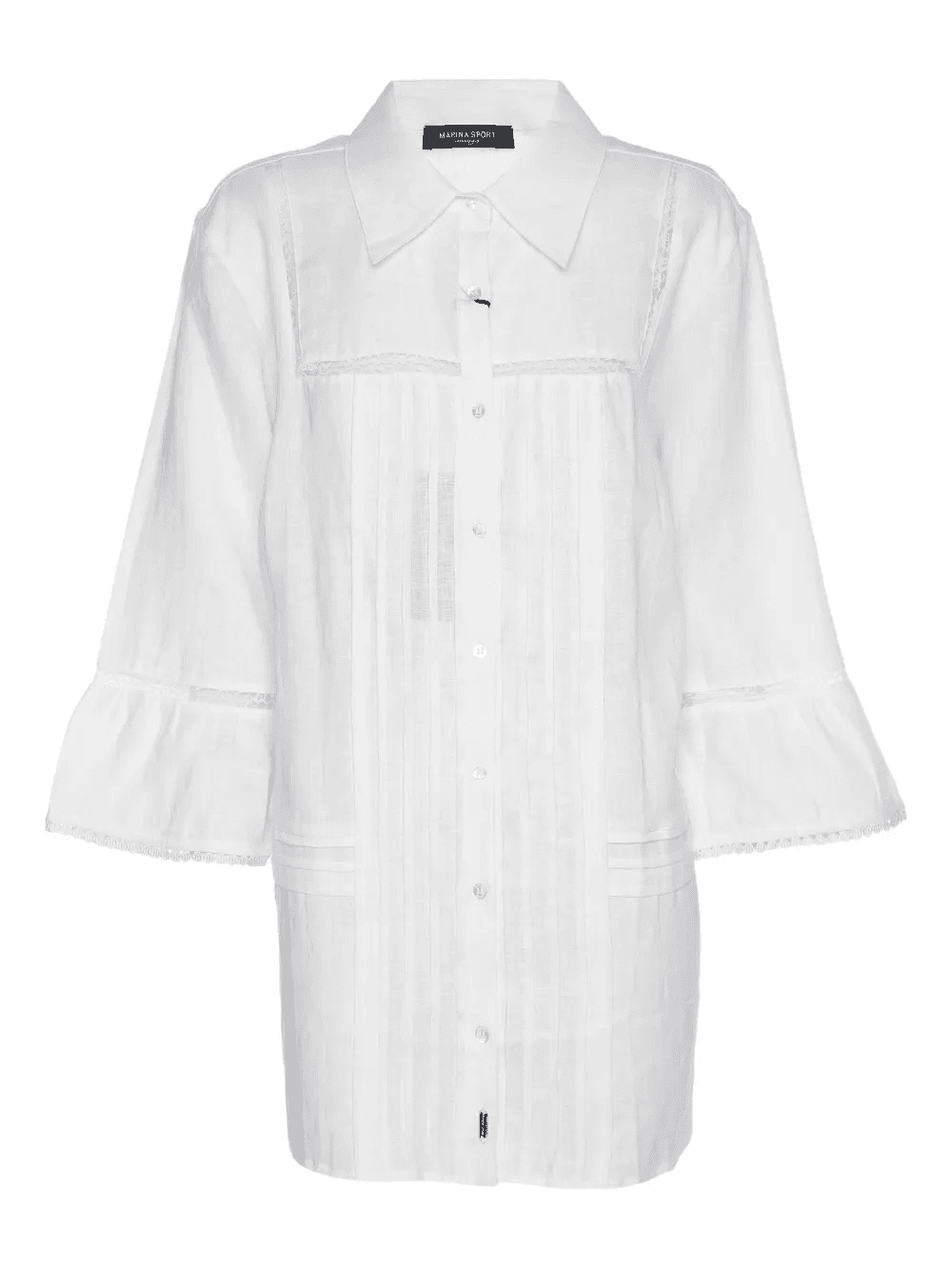 lace-trim shirt - Image 1