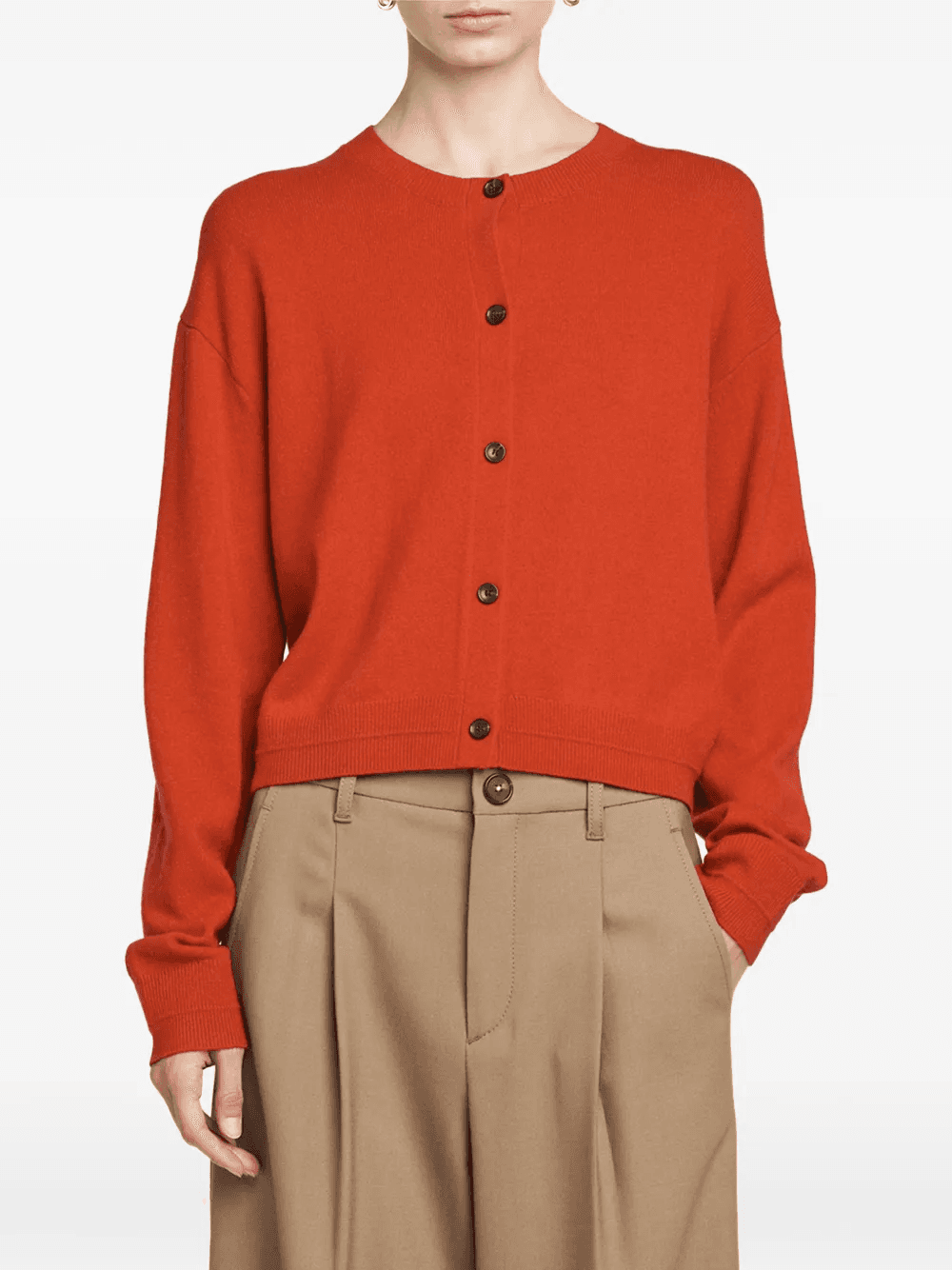 drop shoulder cardigan - Image 1