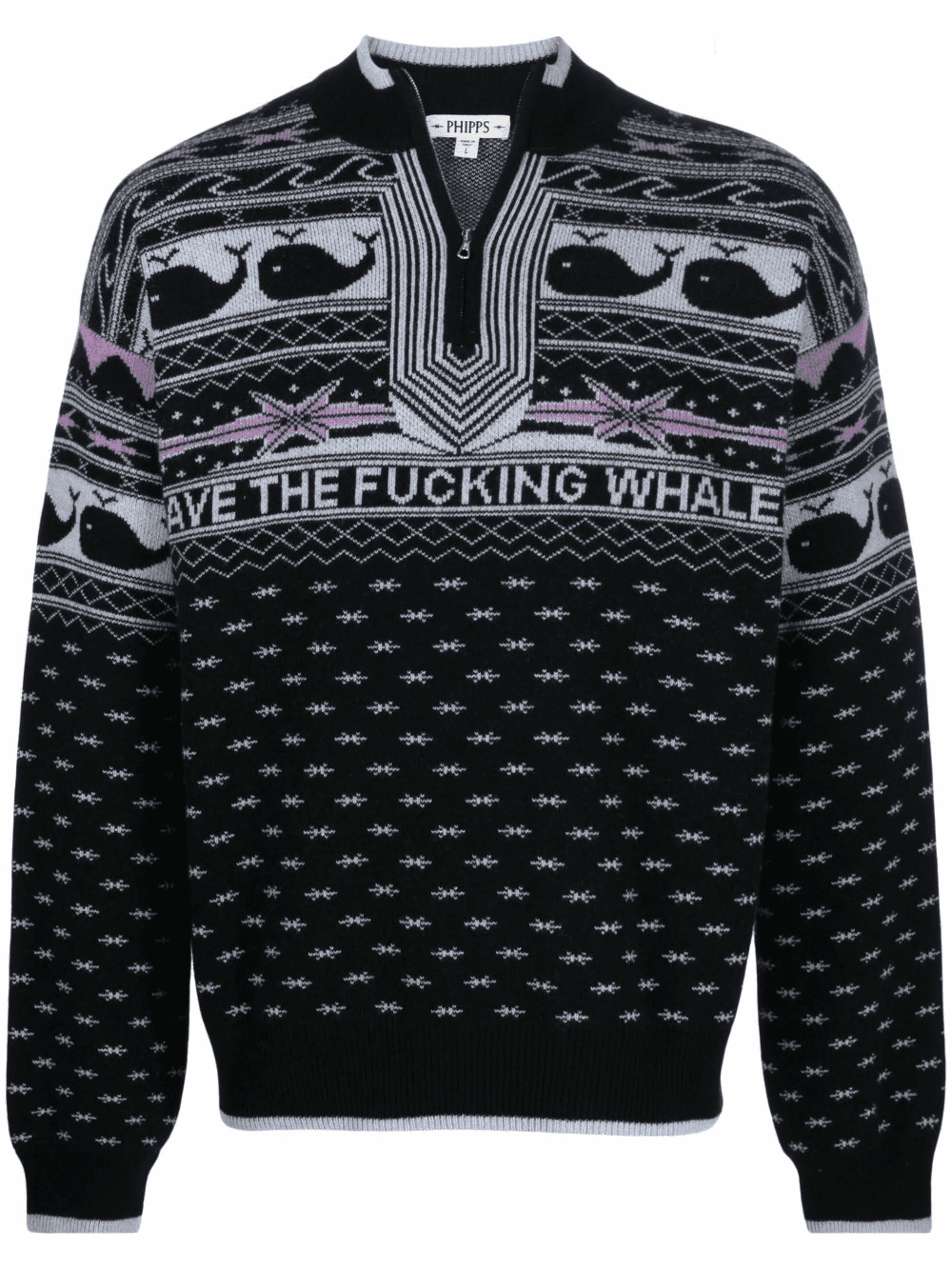 Save The Whales jumper - Image 1