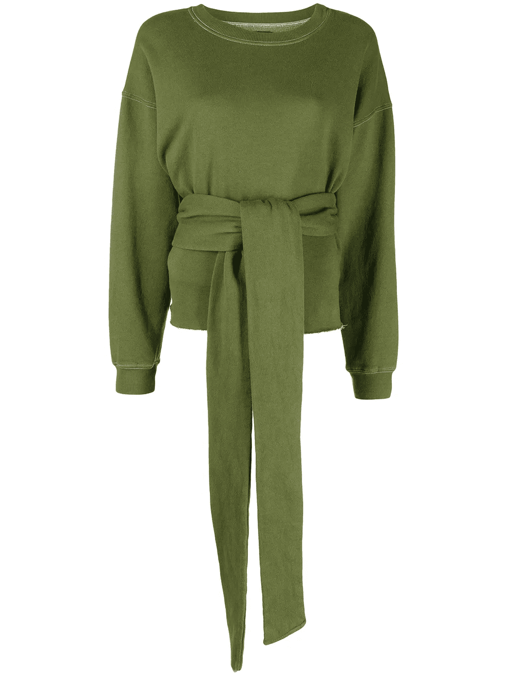 tied-waist jumper - Image 1