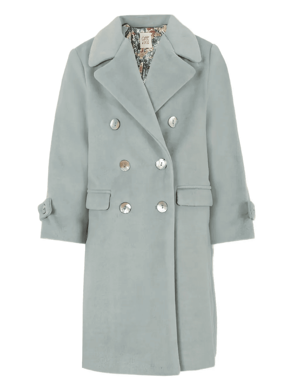 double-breasted coat - Image 1