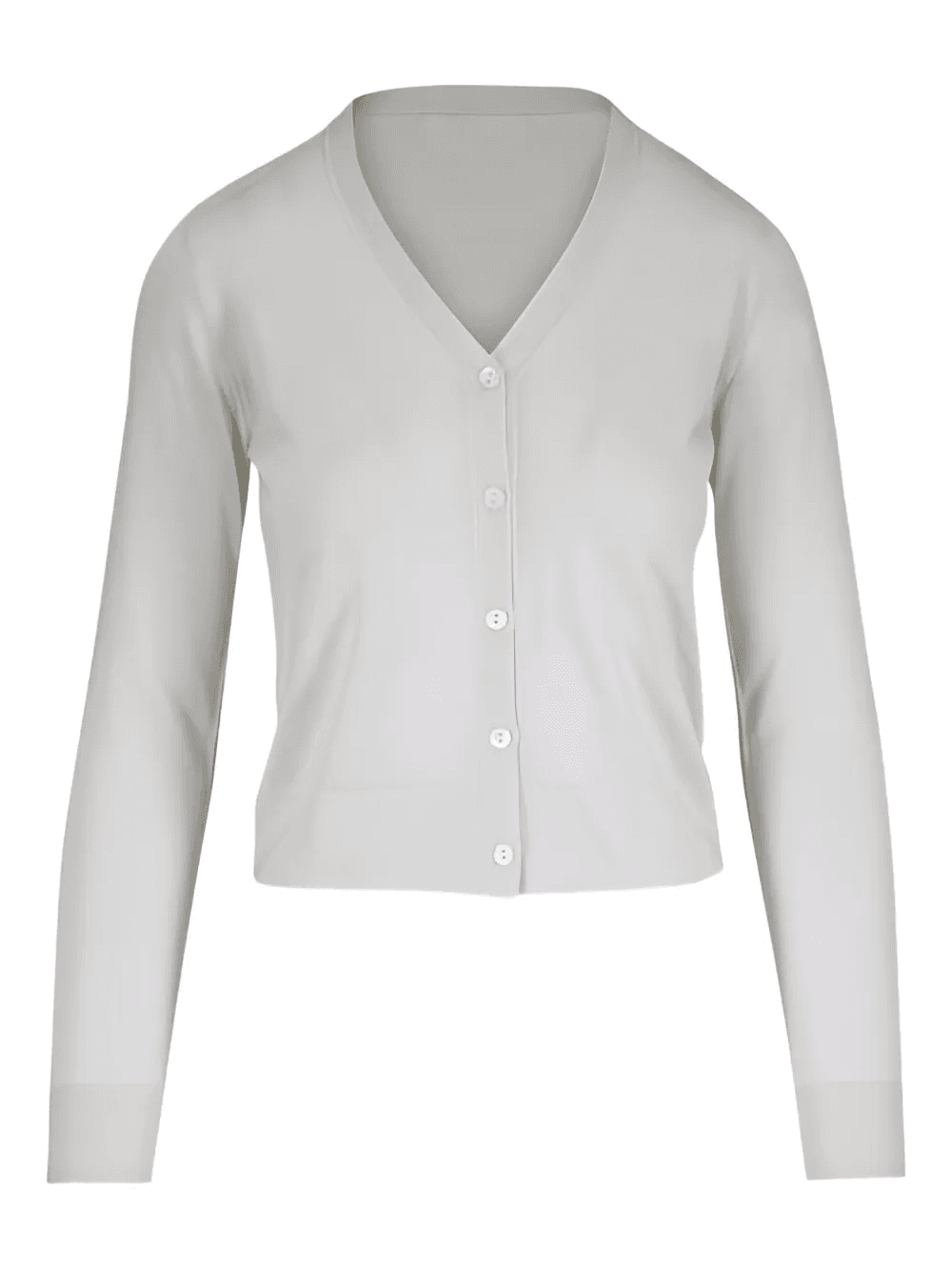 V-neck buttoned cardigan - Image 1