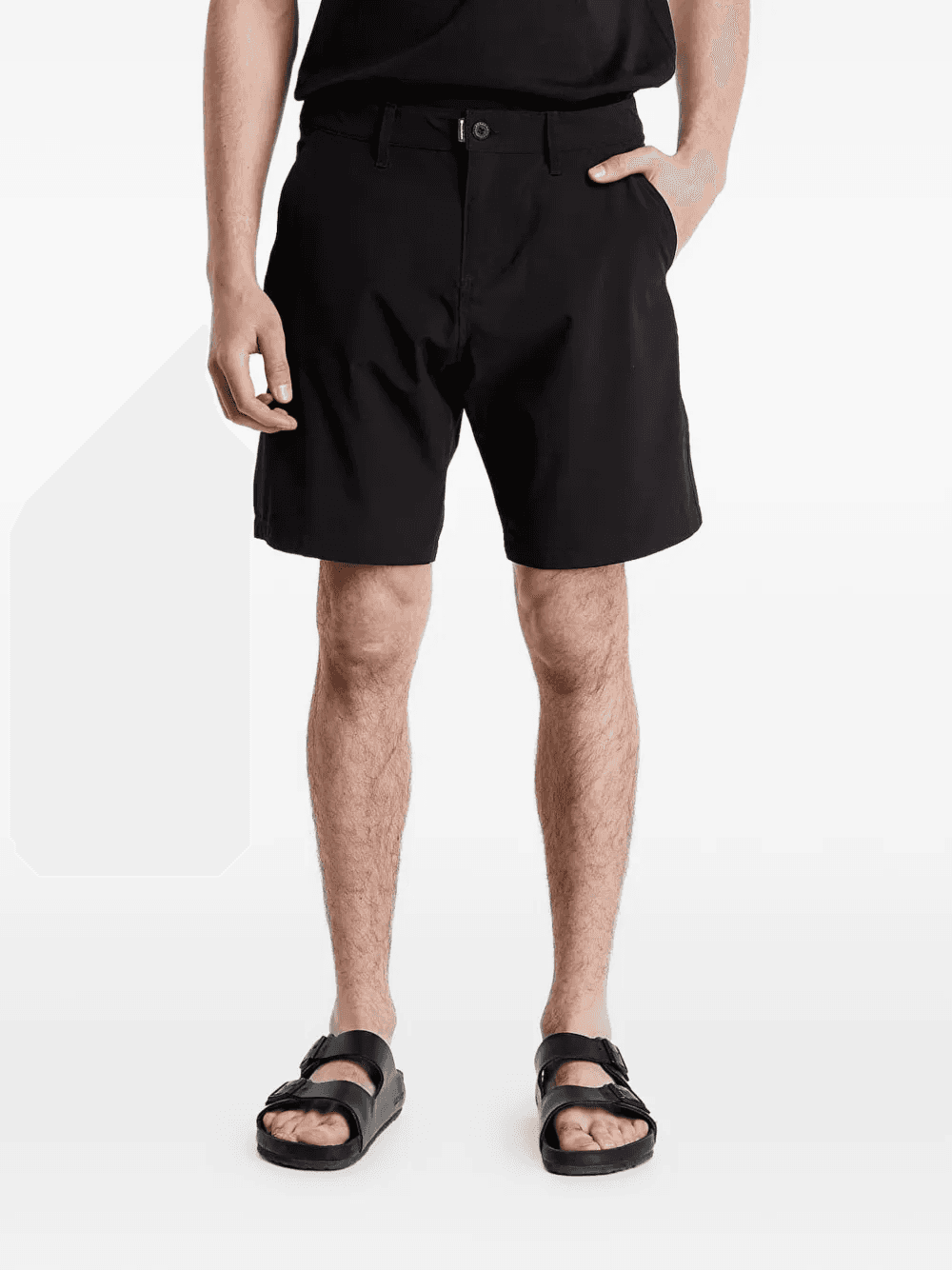 Horsefeathers Cruz logo-patch shorts - Image 1