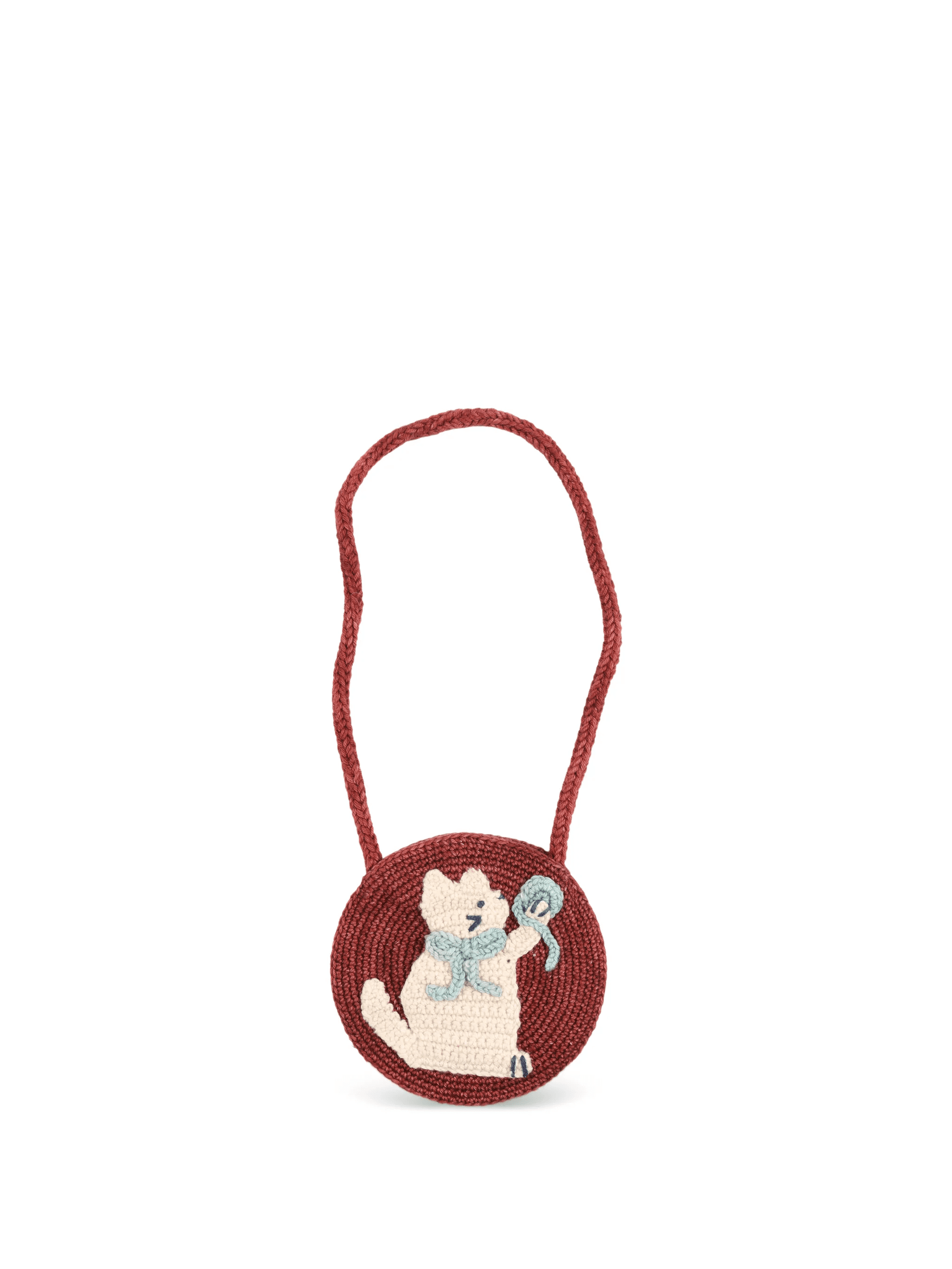 cat-motif circle bag - Image 1