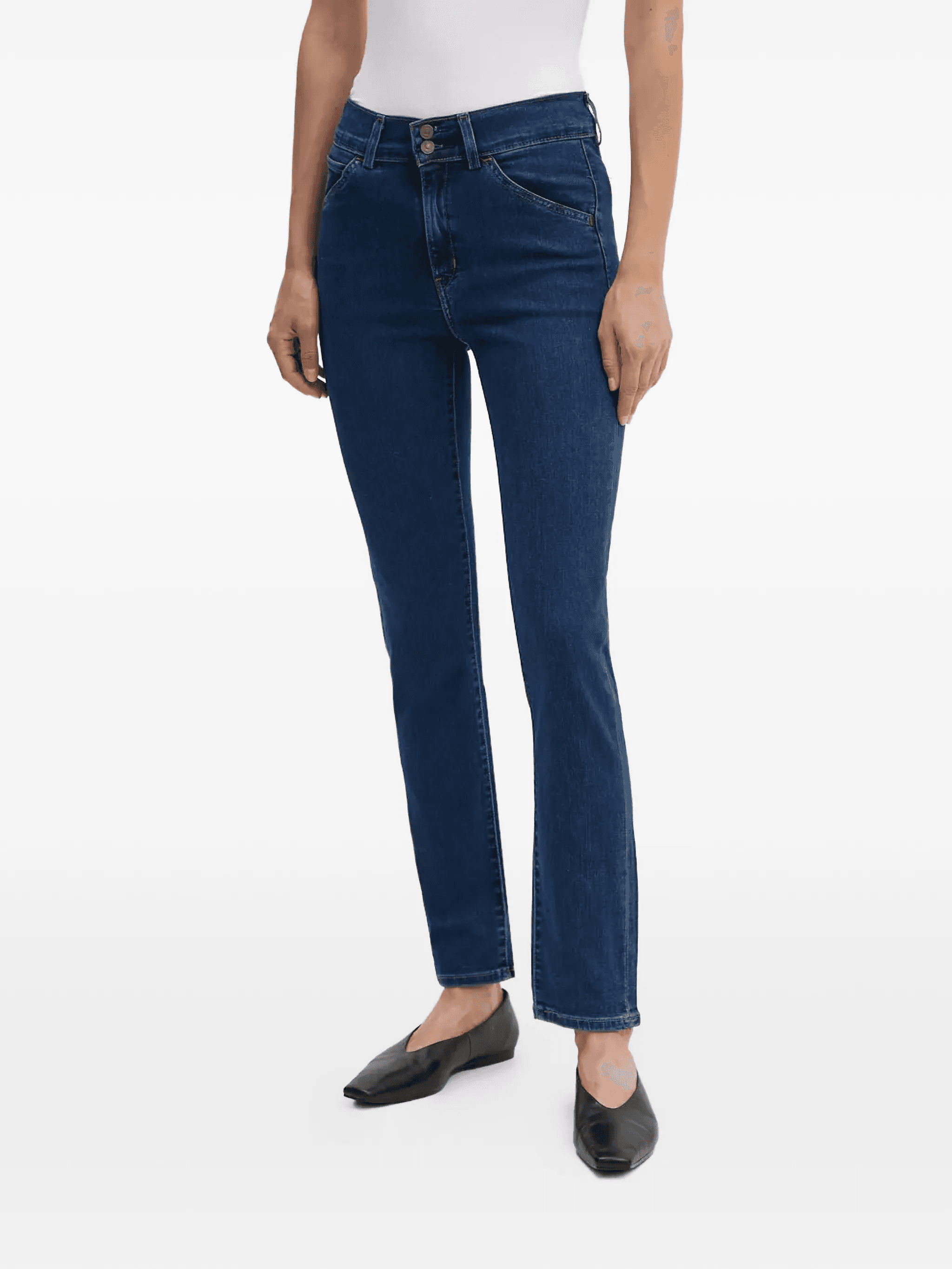 double-button jeans - Image 1
