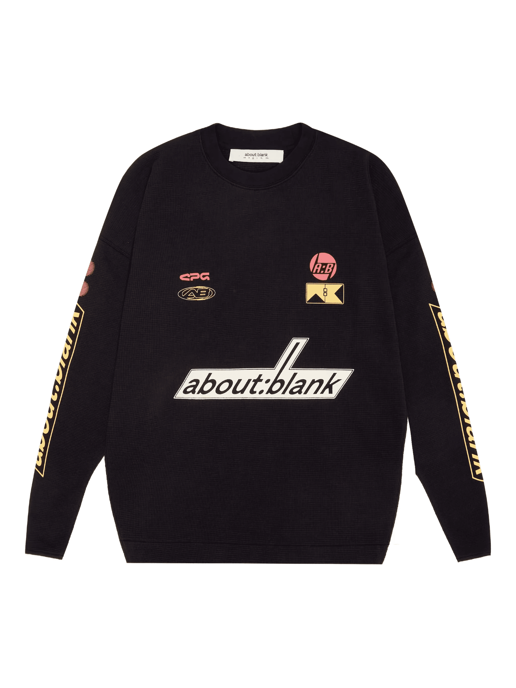 long-sleeve graphic-print T-shirt - Image 1