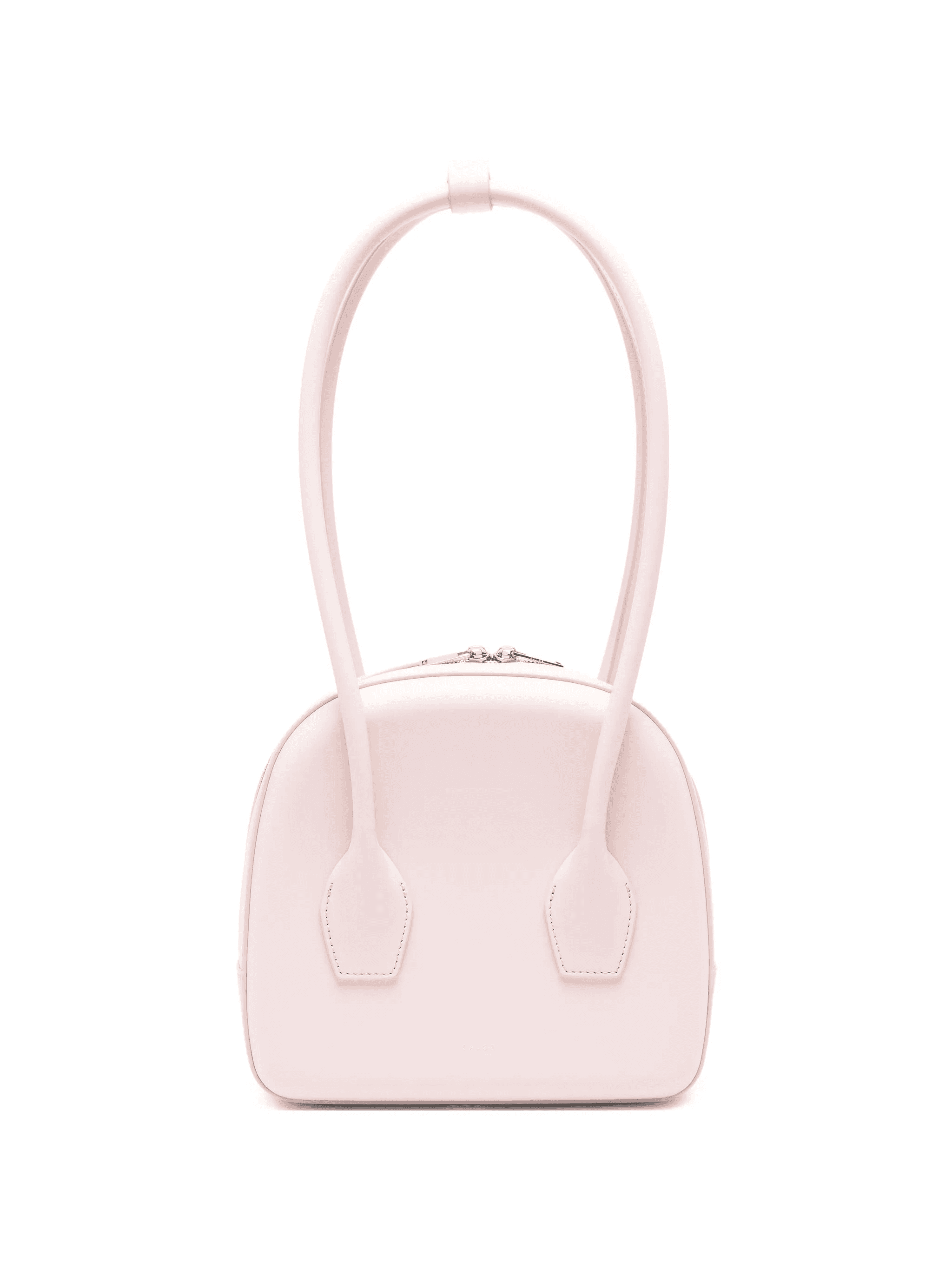leather rounded shoulder bag - Image 1
