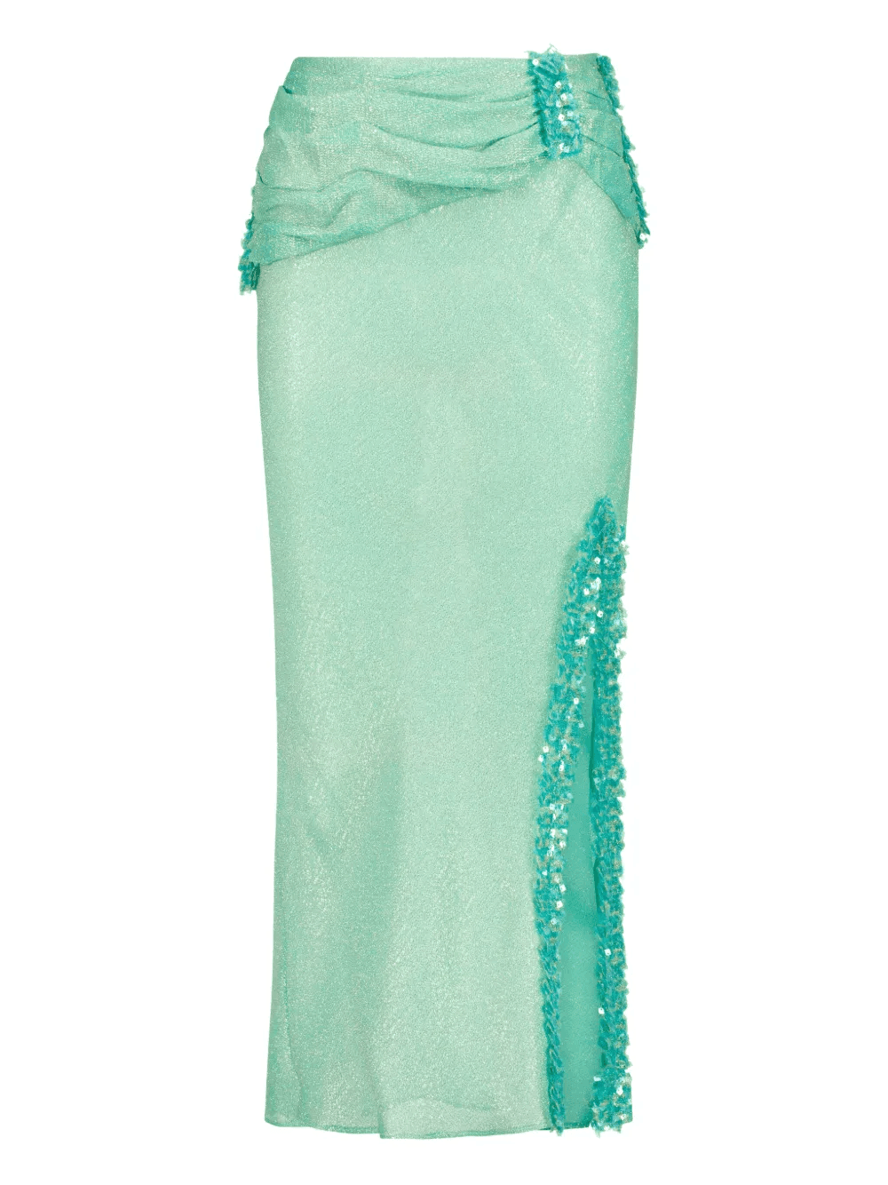 Delta ruched slit maxi skirt - Image 1