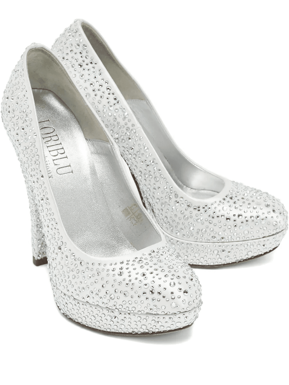 125mm crystal-embellishment pumps - Image 1