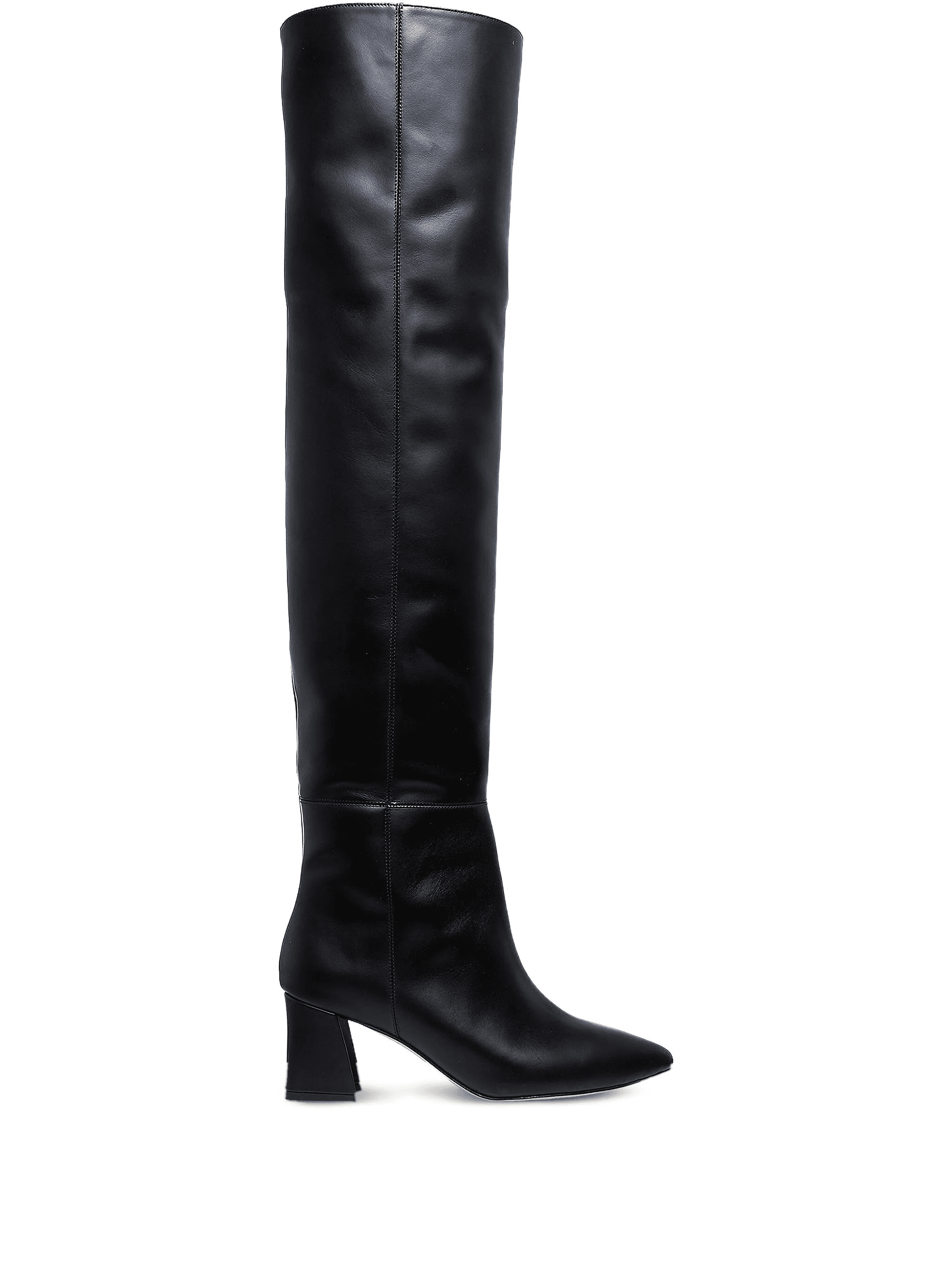 65mm leather boots - Image 1
