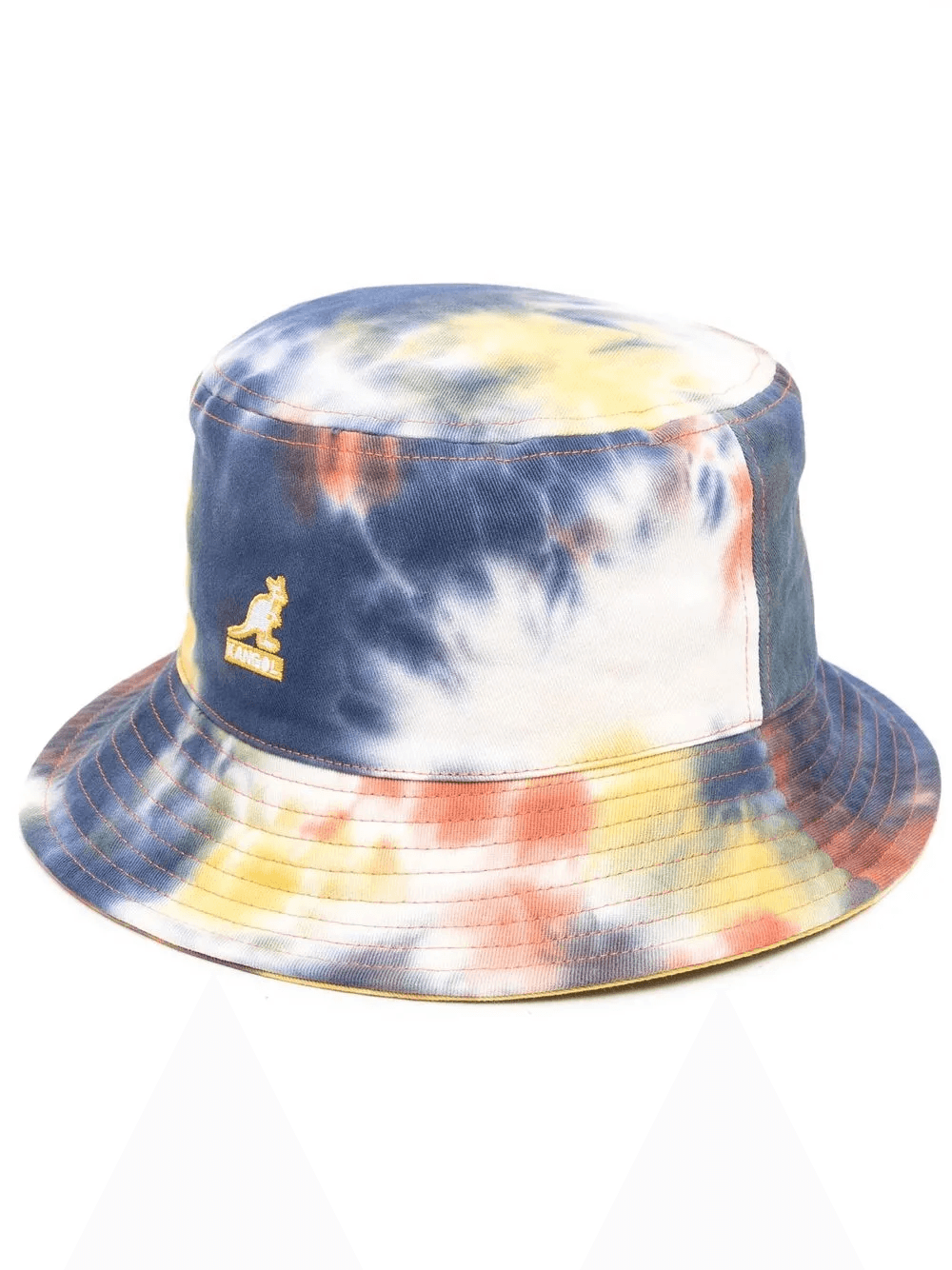 embroidered-logo tie-dye bucket hat - Image 1