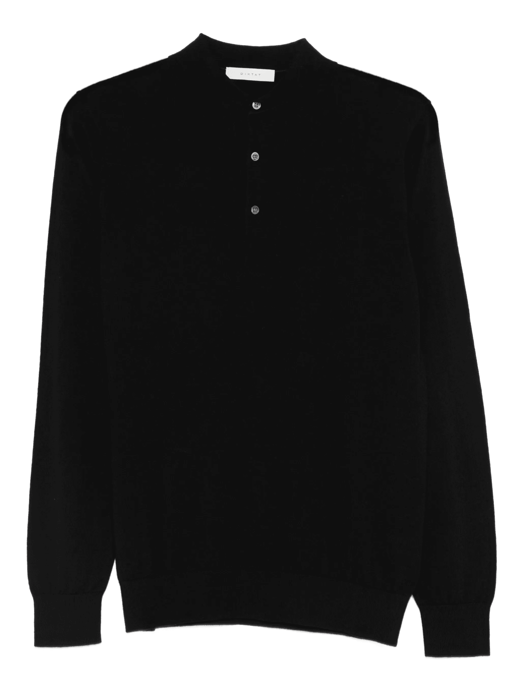 long-sleeve polo shirt - Image 1