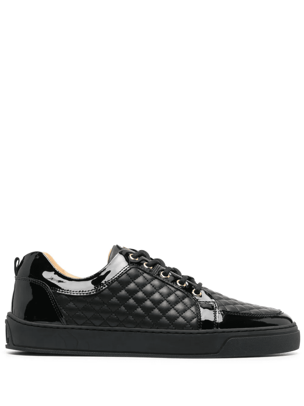 quilted low-top sneakers - Image 1