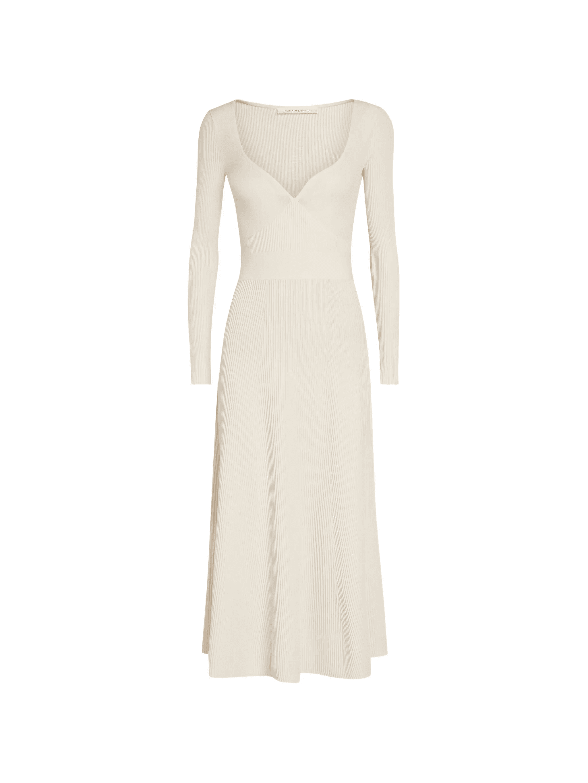 ribbed-knit midi dress - Image 1