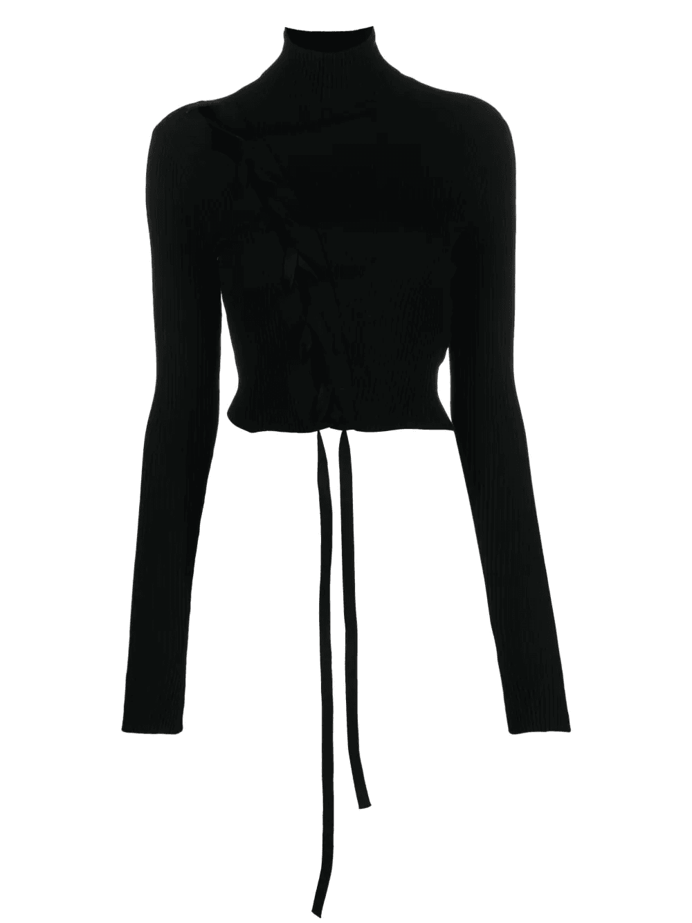 roll-neck ribbed jumper - Image 1