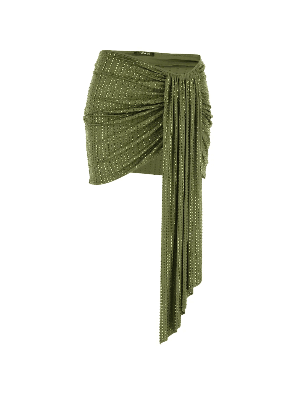 rhinestone-embellished skirt - Image 1