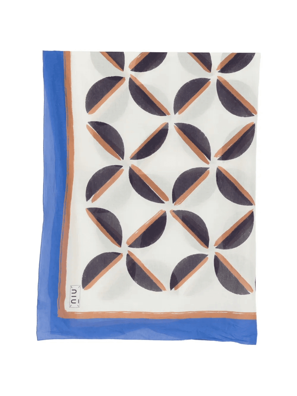 geometric-print scarf - Image 1